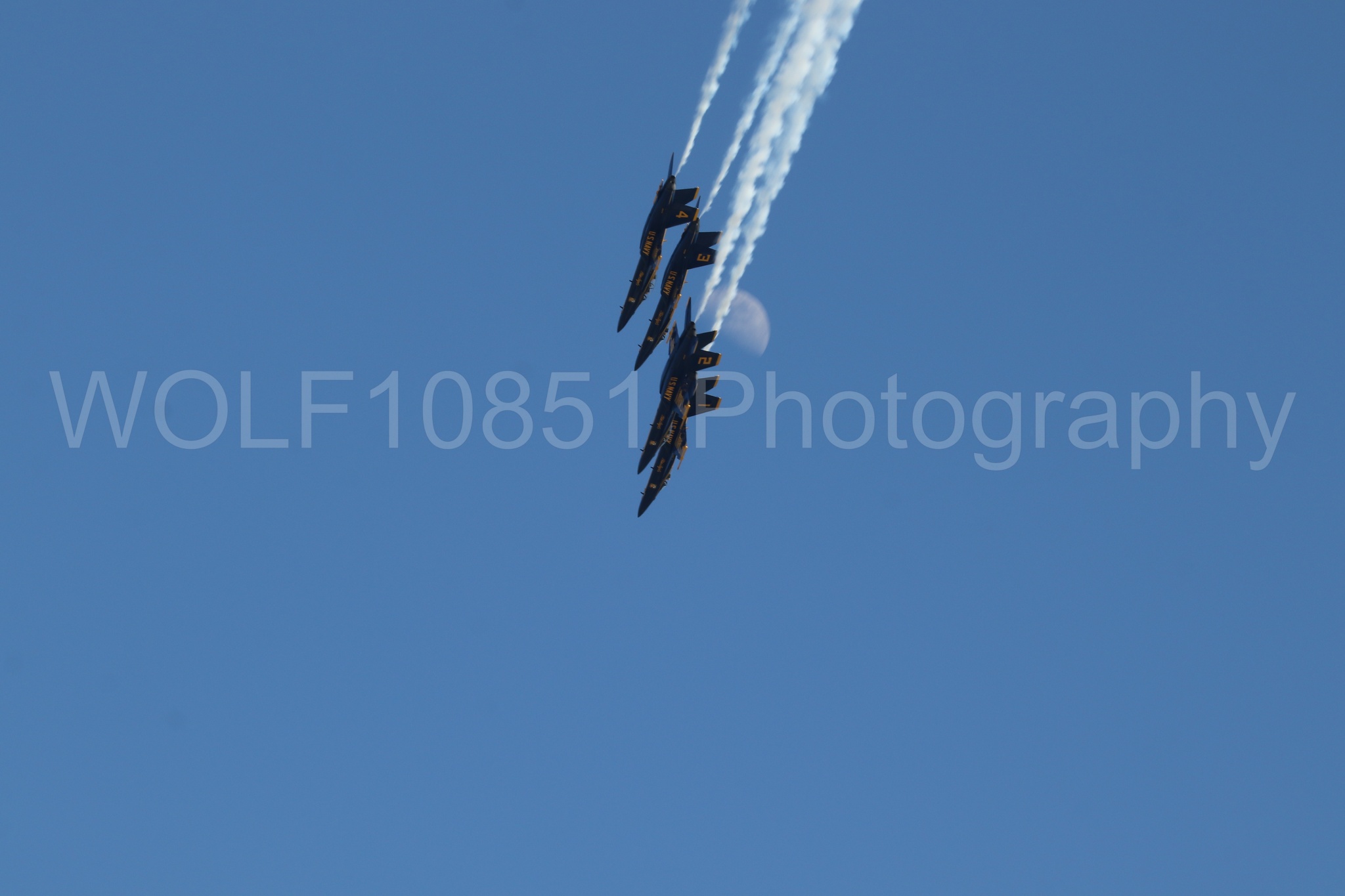 Aviation photography by WOLF10851 featuring FA-18 Super Hornet, Blue Angels, Blue and Gold, Wings Over Solano 2024.