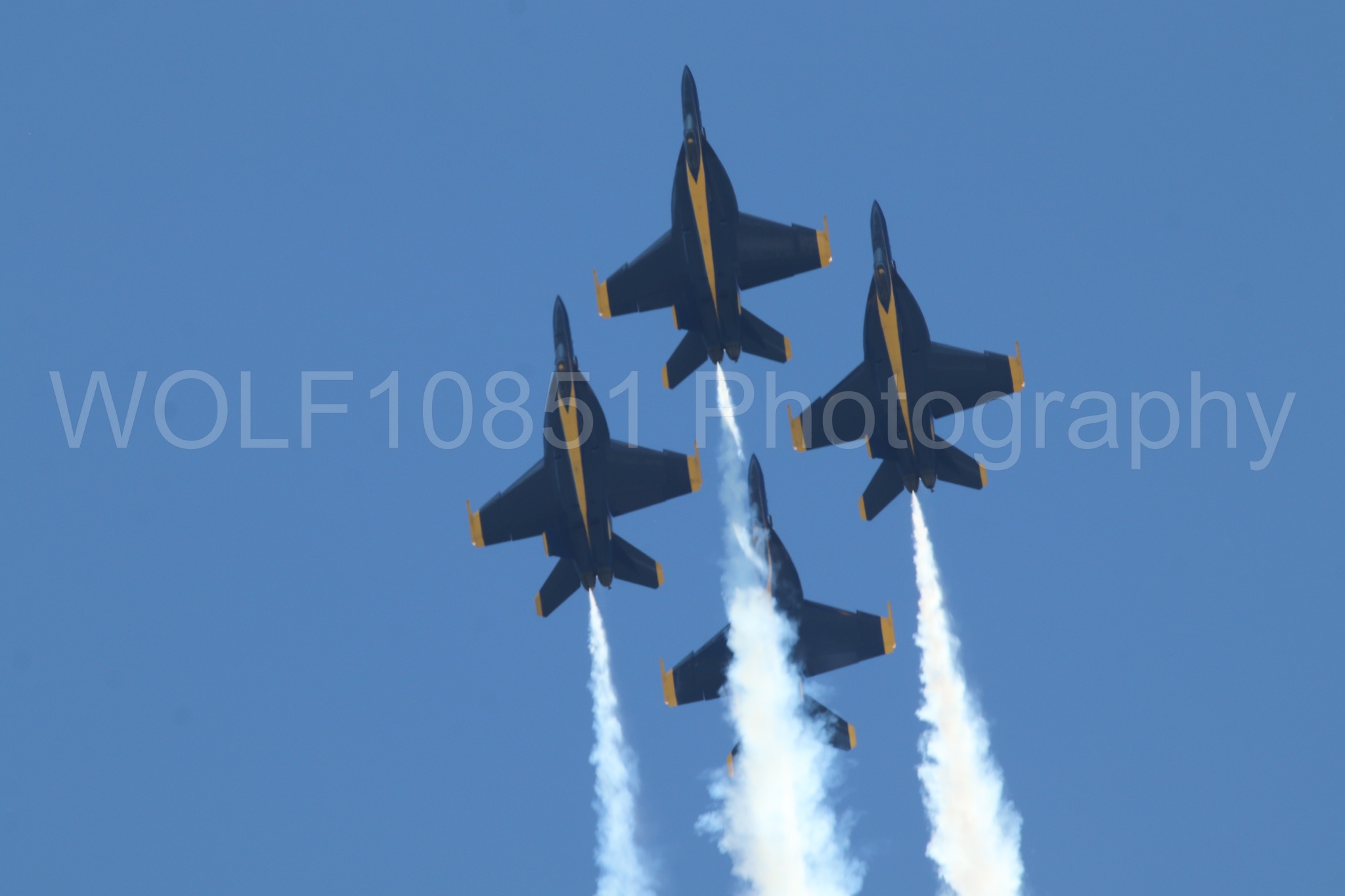 Aviation photography by WOLF10851 featuring FA-18 Super Hornet, Blue Angels, Blue and Gold, Wings Over Solano 2024.