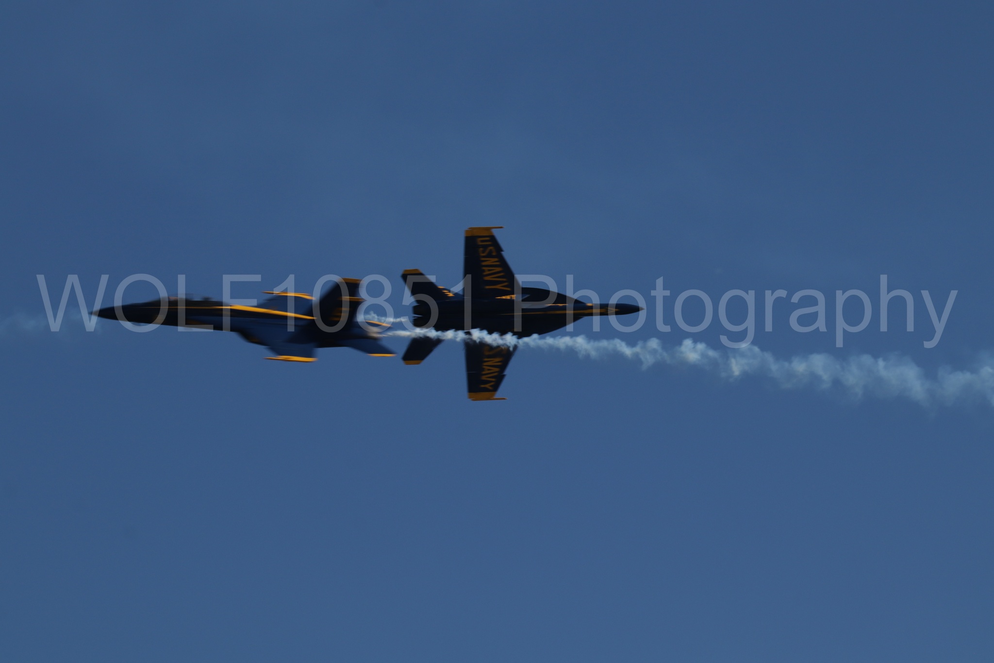 Aviation photography by WOLF10851 featuring FA-18 Super Hornet, Blue Angels, Blue and Gold, Wings Over Solano 2024.