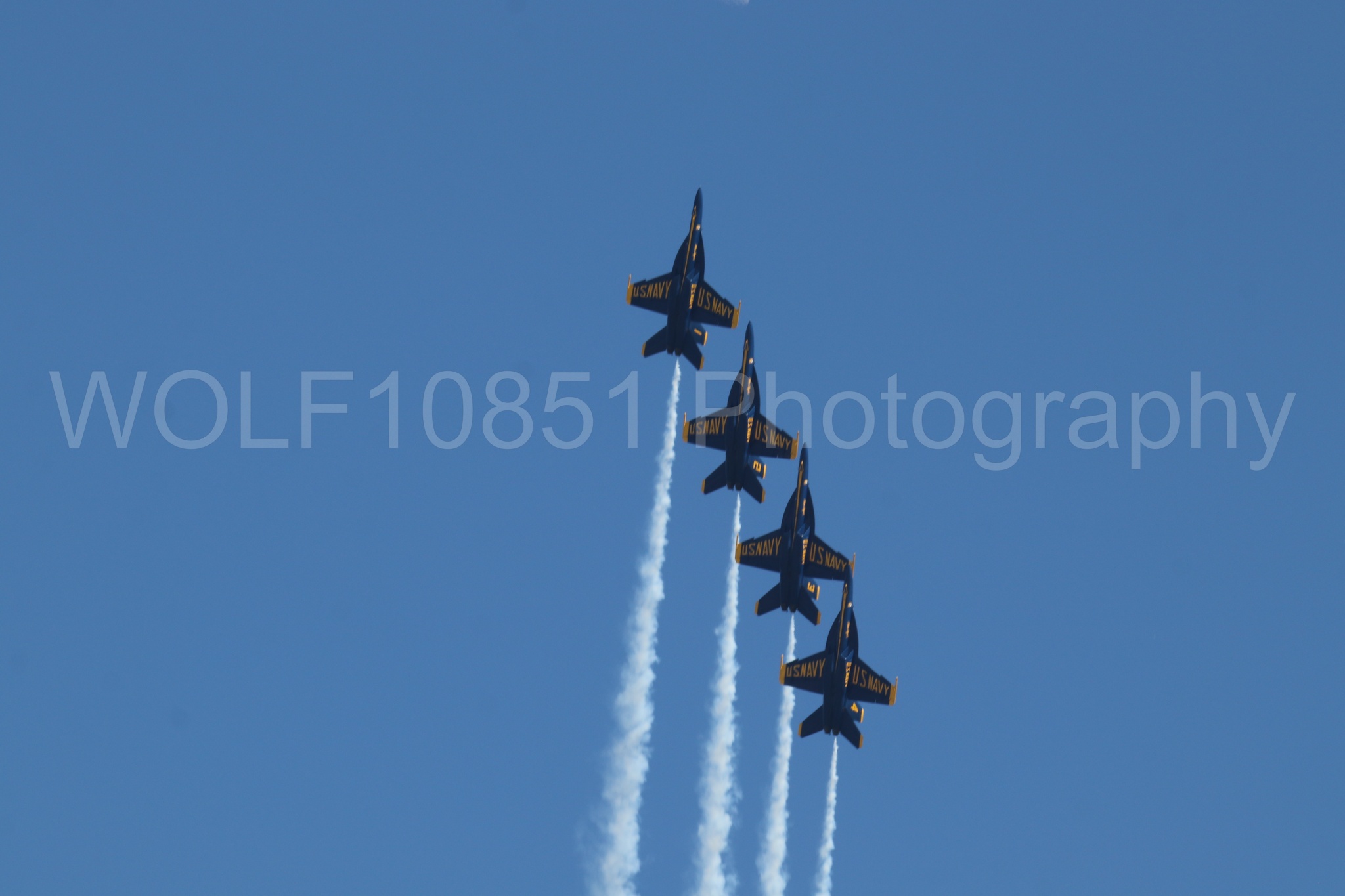 Aviation photography by WOLF10851 featuring FA-18 Super Hornet, Blue Angels, Blue and Gold, Wings Over Solano 2024.