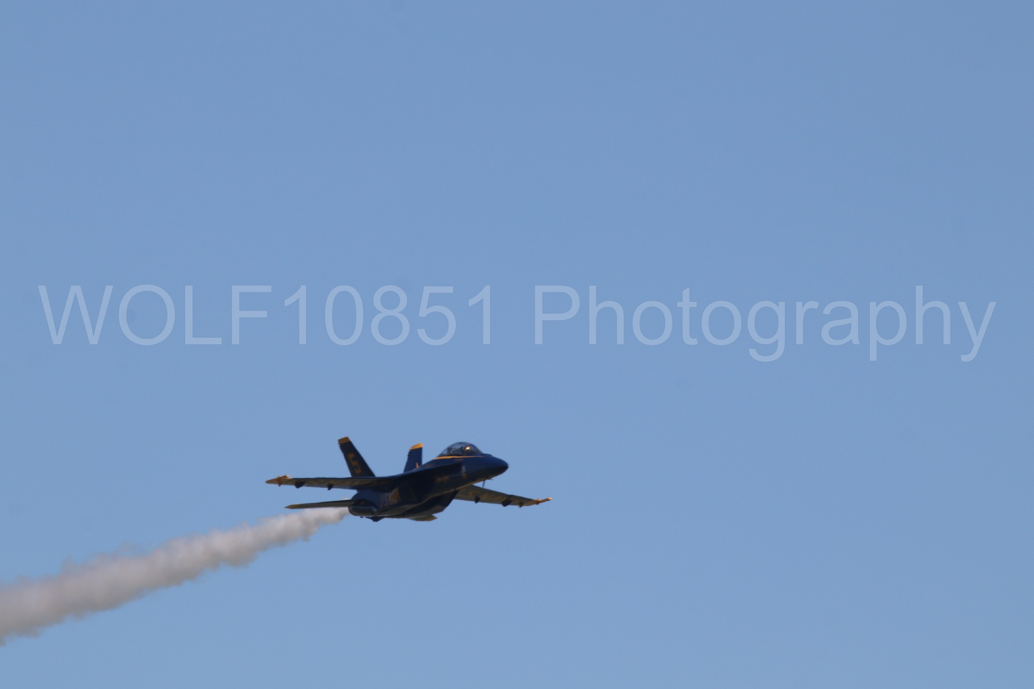 Aviation photography by WOLF10851 featuring FA-18 Super Hornet, Blue Angels, Blue and Gold, Wings Over Solano 2024.