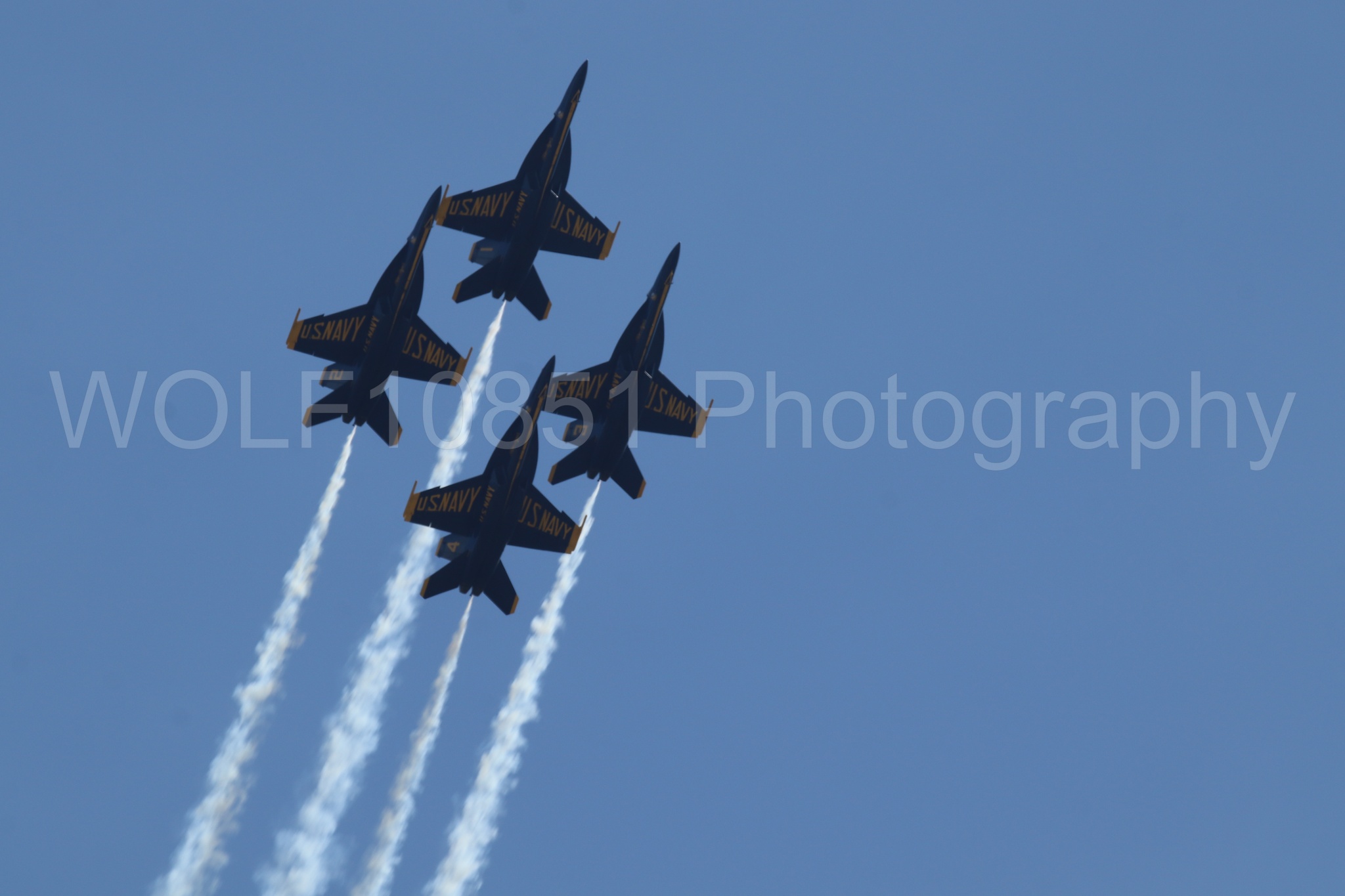 Aviation photography by WOLF10851 featuring FA-18 Super Hornet, Blue Angels, Blue and Gold, Wings Over Solano 2024.