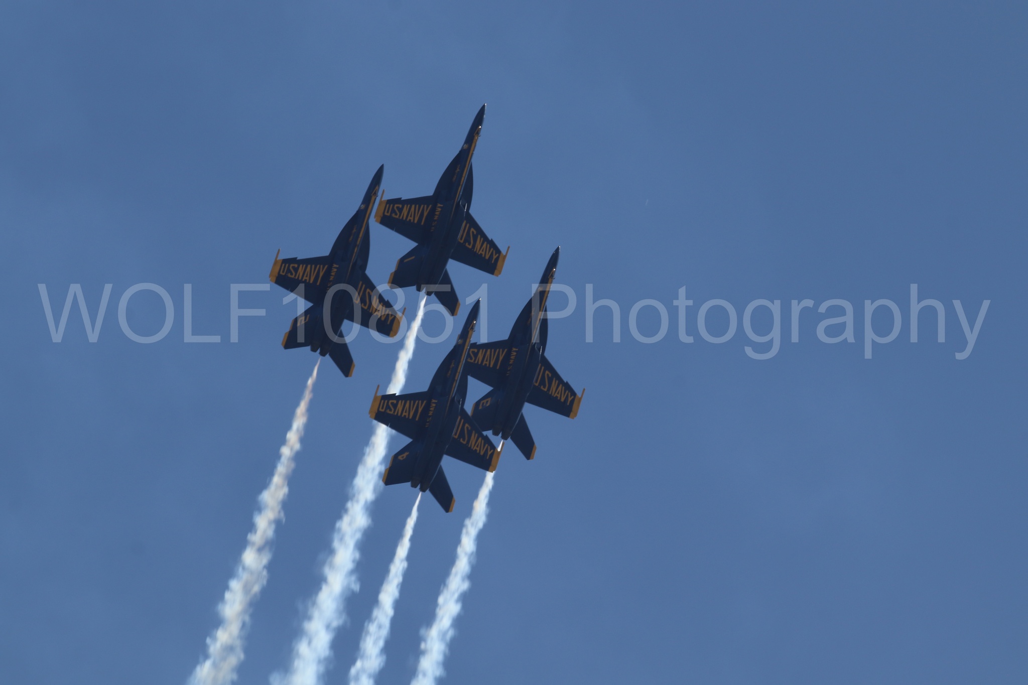 Aviation photography by WOLF10851 featuring FA-18 Super Hornet, Blue Angels, Blue and Gold, Wings Over Solano 2024.