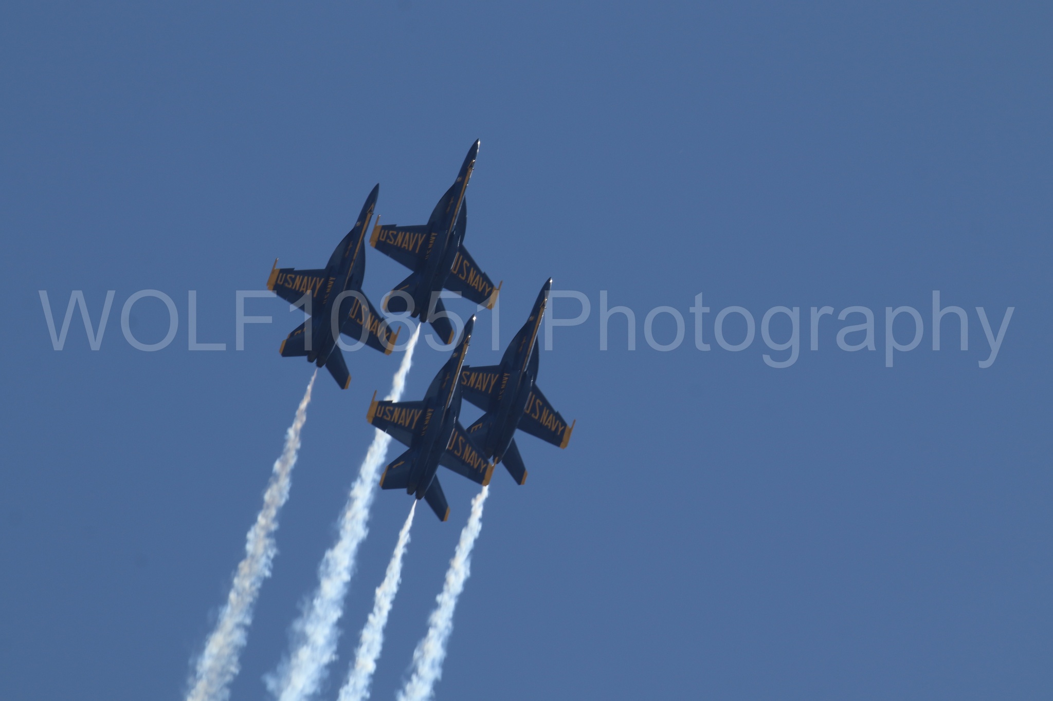 Aviation photography by WOLF10851 featuring FA-18 Super Hornet, Blue Angels, Blue and Gold, Wings Over Solano 2024.