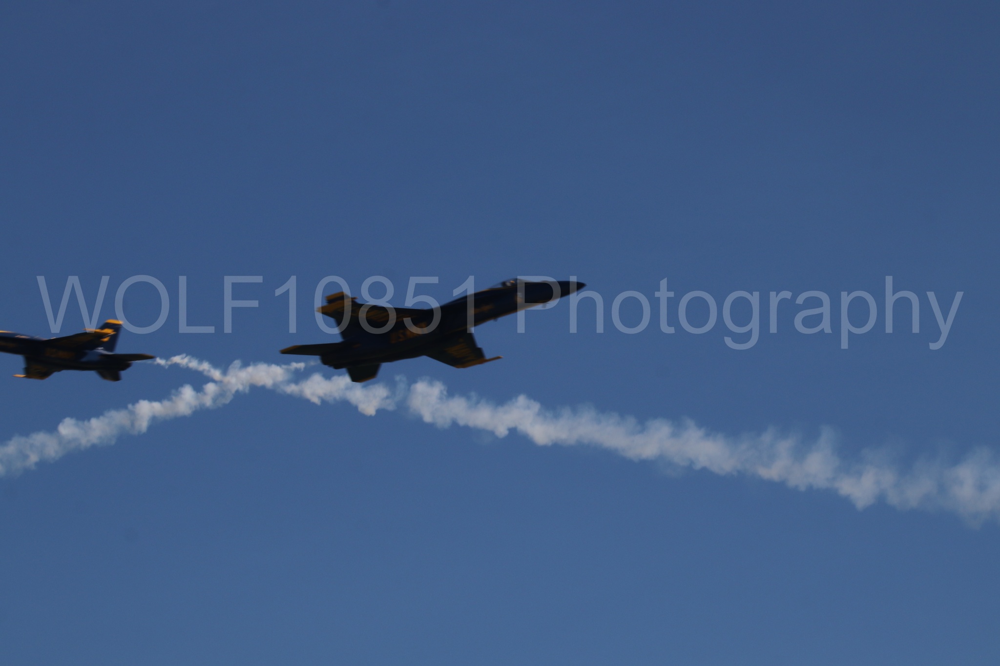 Aviation photography by WOLF10851 featuring FA-18 Super Hornet, Blue Angels, Blue and Gold, Wings Over Solano 2024.