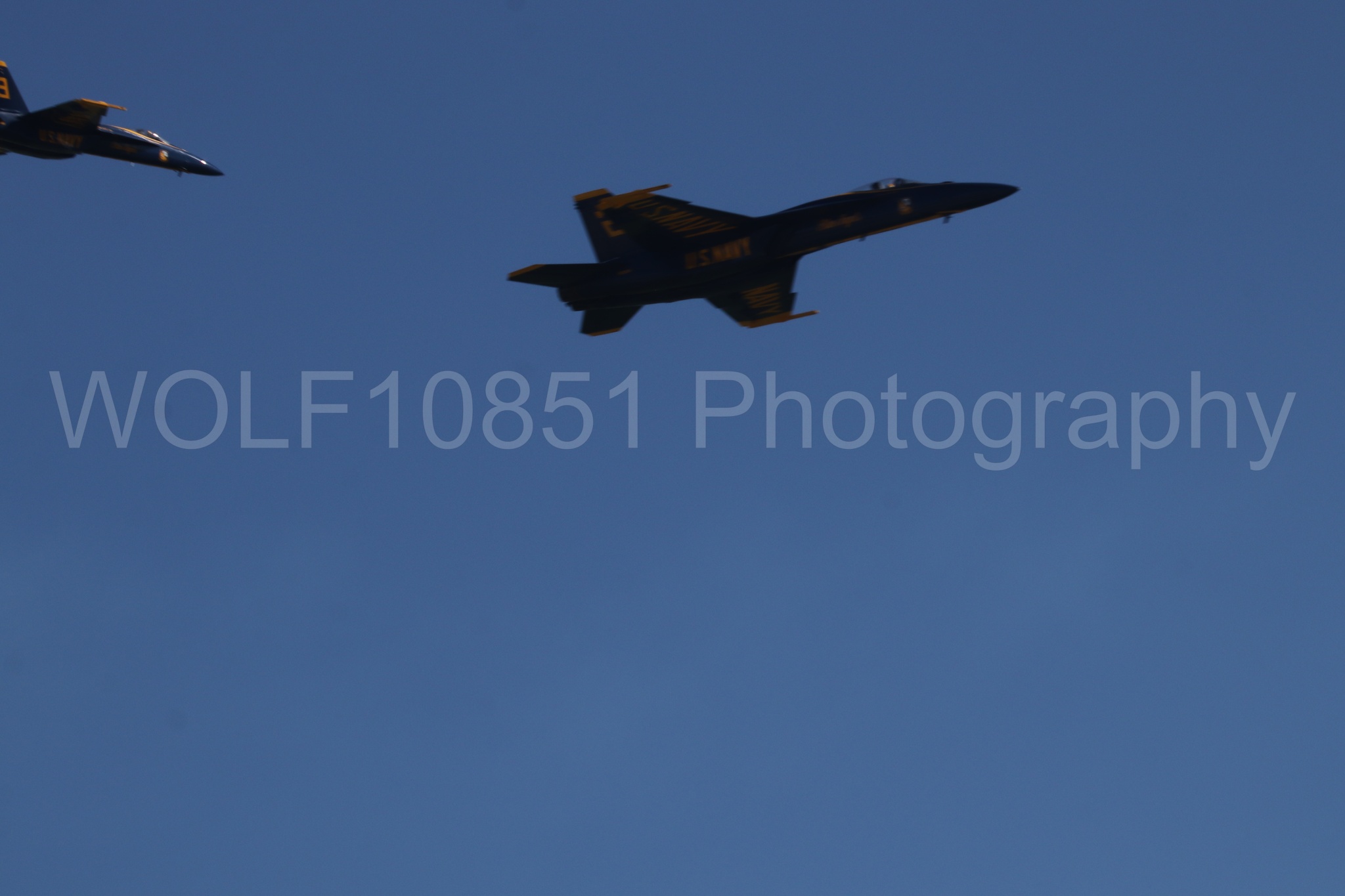 Aviation photography by WOLF10851 featuring FA-18 Super Hornet, Blue Angels, Blue and Gold, Wings Over Solano 2024.