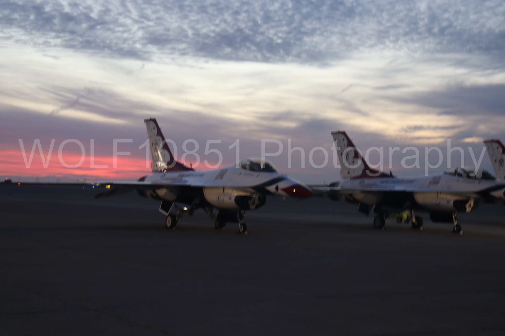 F-16 Fighting Falcon | Red White and Blue | Thunderbirds | WOLF10851 Photography