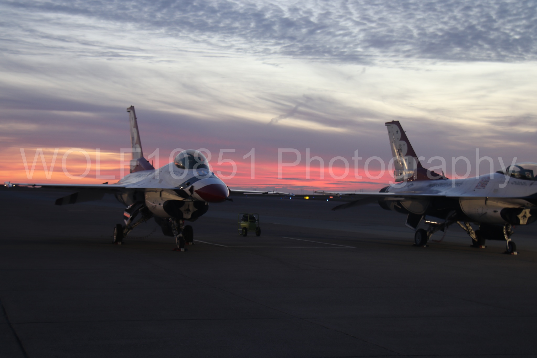 F-16 Fighting Falcon | Red White and Blue | Thunderbirds | WOLF10851 Photography