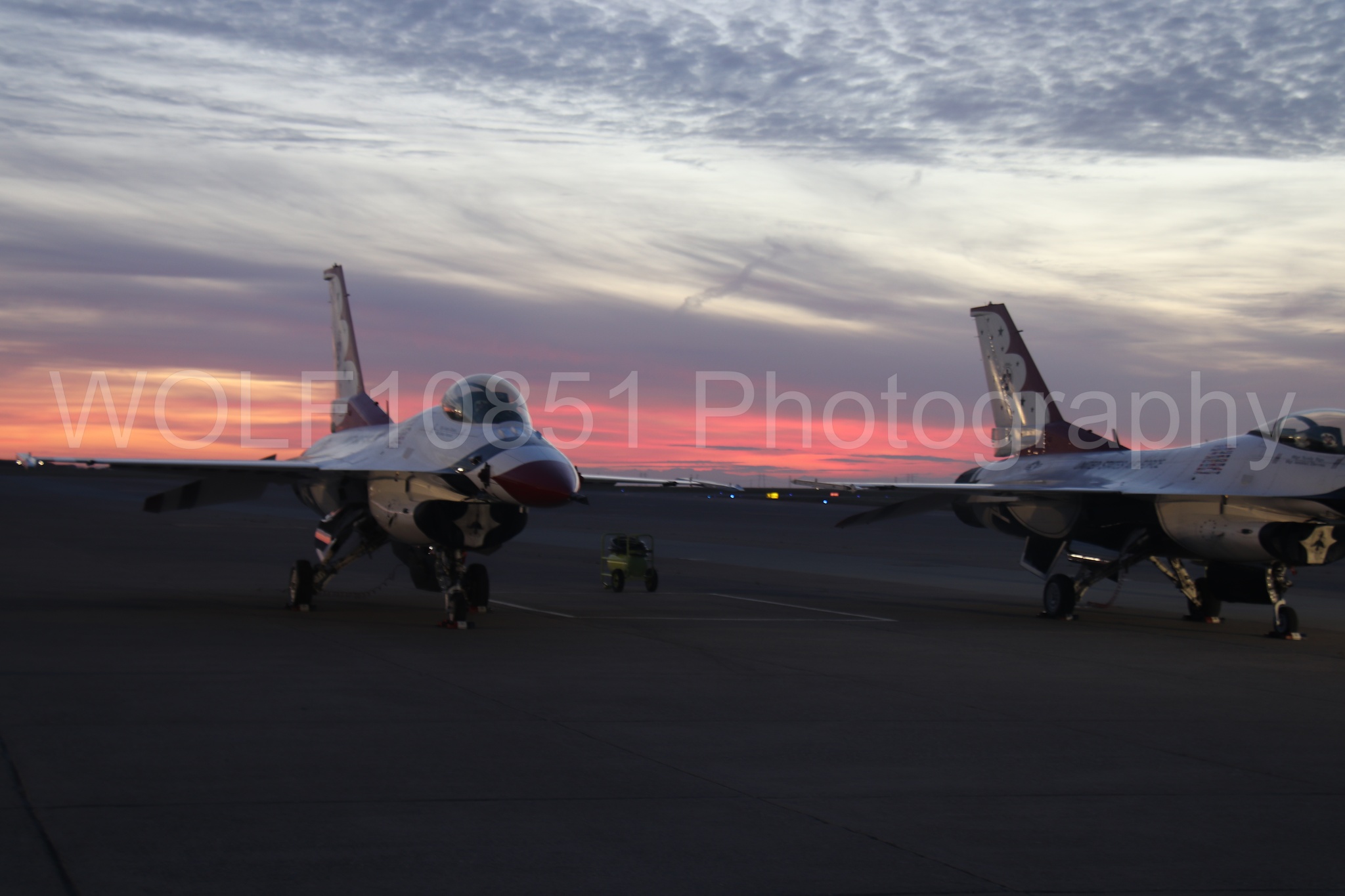 F-16 Fighting Falcon | Red White and Blue | Thunderbirds | WOLF10851 Photography