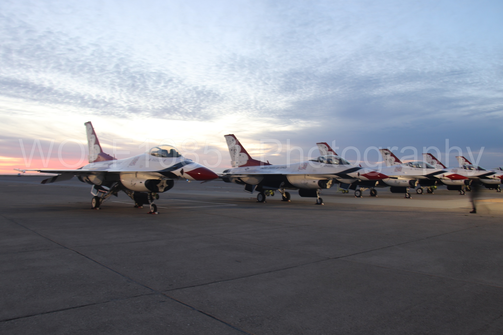 F-16 Fighting Falcon | Red White and Blue | Thunderbirds | WOLF10851 Photography