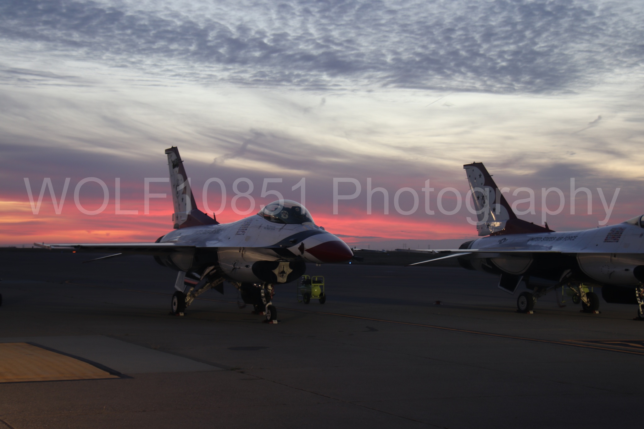 F-16 Fighting Falcon | Red White and Blue | Thunderbirds | WOLF10851 Photography