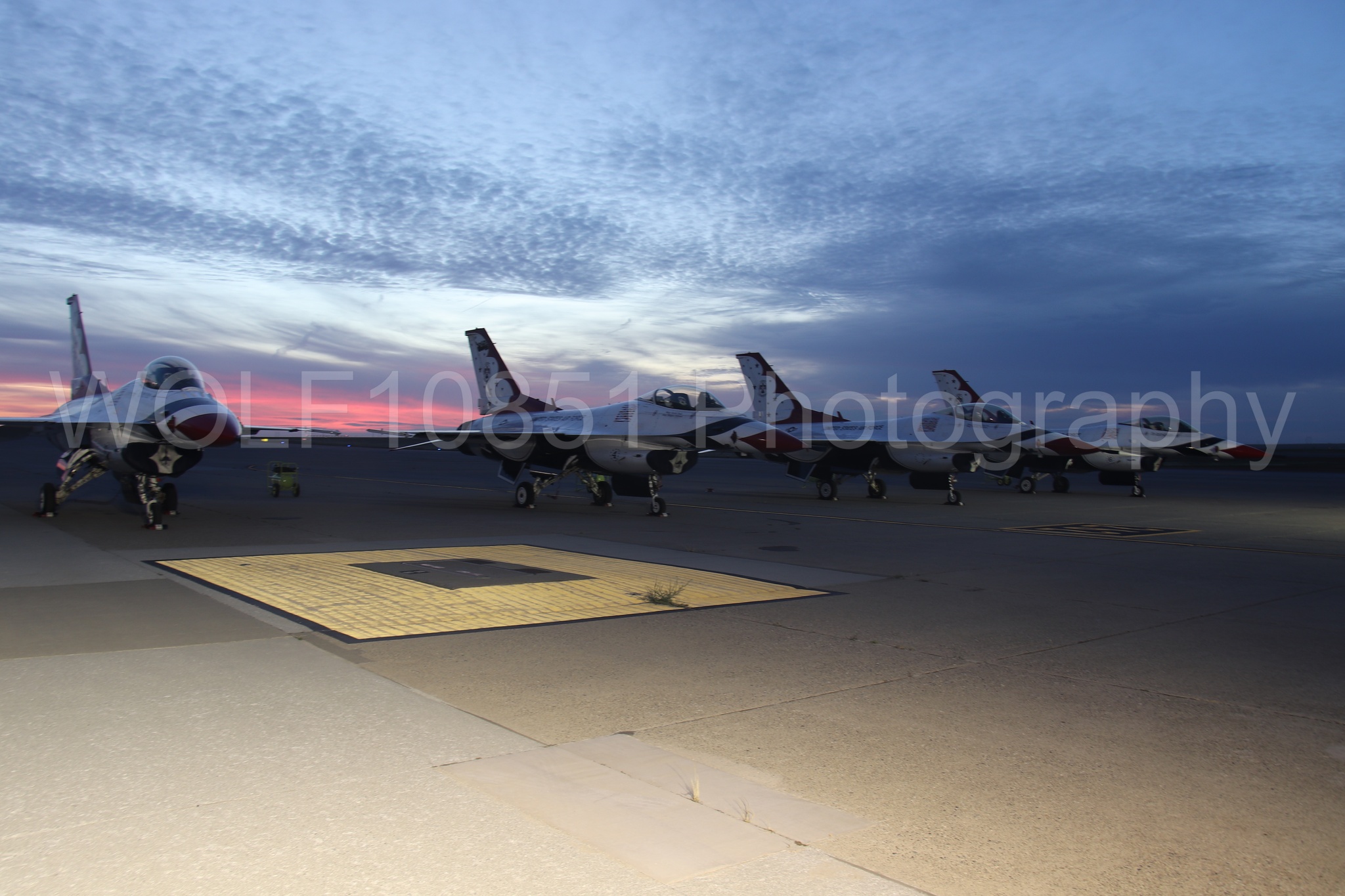 F-16 Fighting Falcon | Red White and Blue | Thunderbirds | WOLF10851 Photography