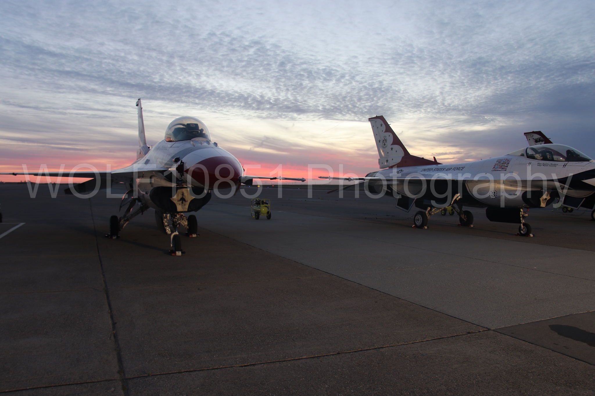 F-16 Fighting Falcon | Red White and Blue | Thunderbirds | WOLF10851 Photography