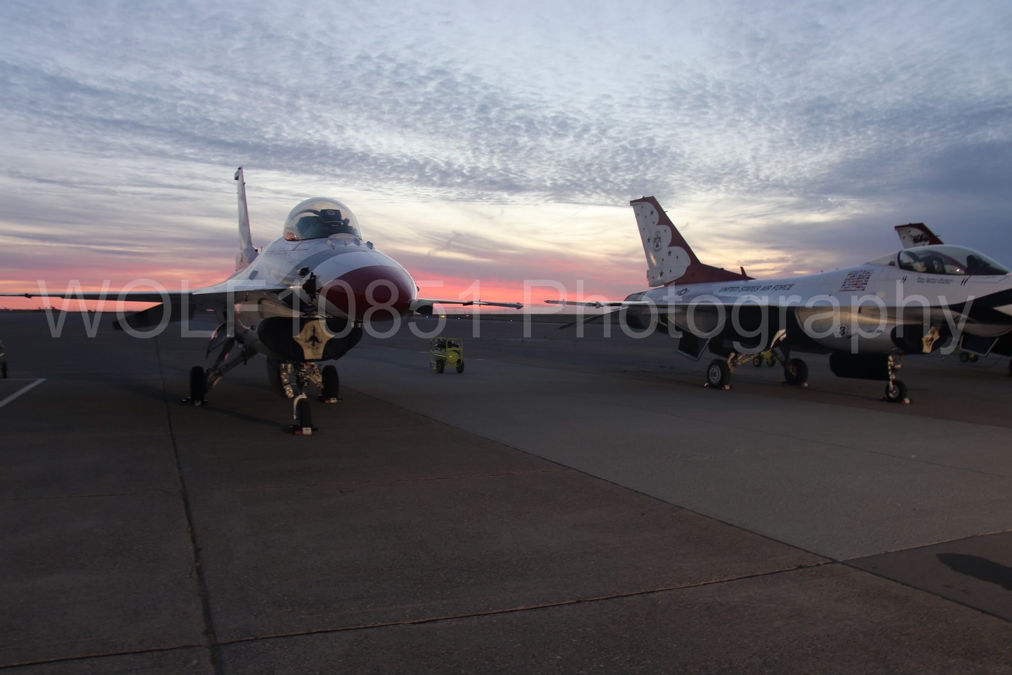 F-16 Fighting Falcon | Red White and Blue | Thunderbirds | WOLF10851 Photography