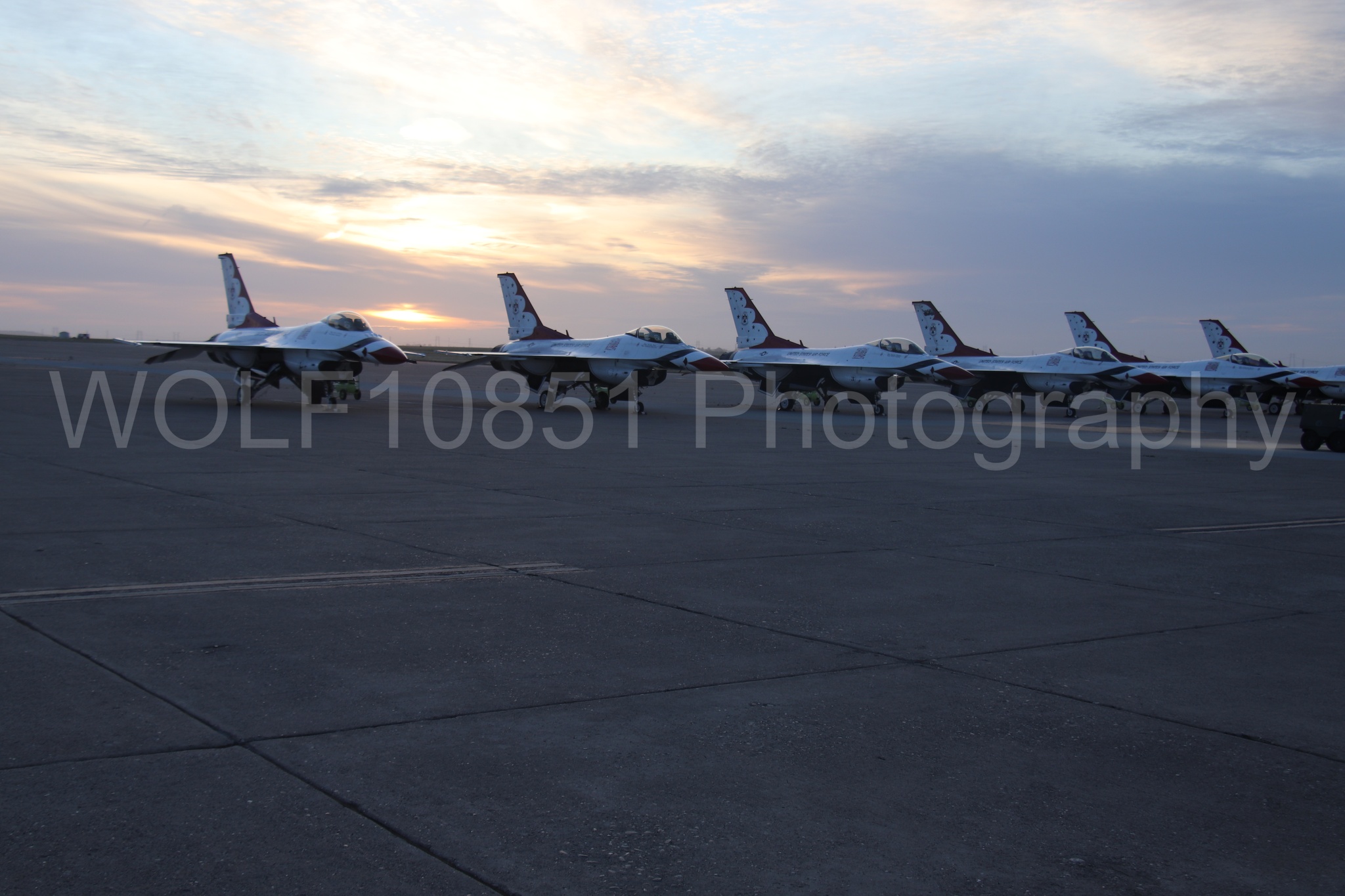 F-16 Fighting Falcon | Red White and Blue | Thunderbirds | WOLF10851 Photography
