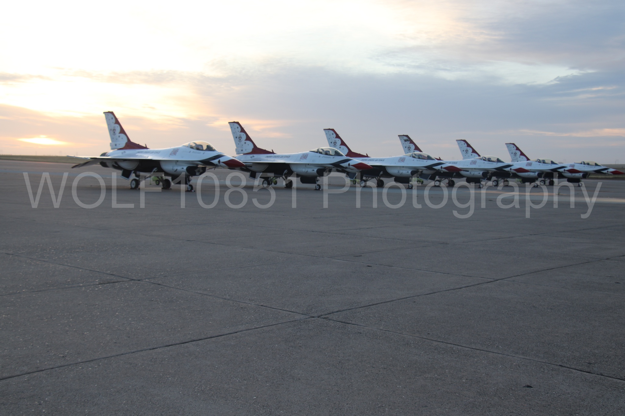 F-16 Fighting Falcon | Red White and Blue | Thunderbirds | WOLF10851 Photography