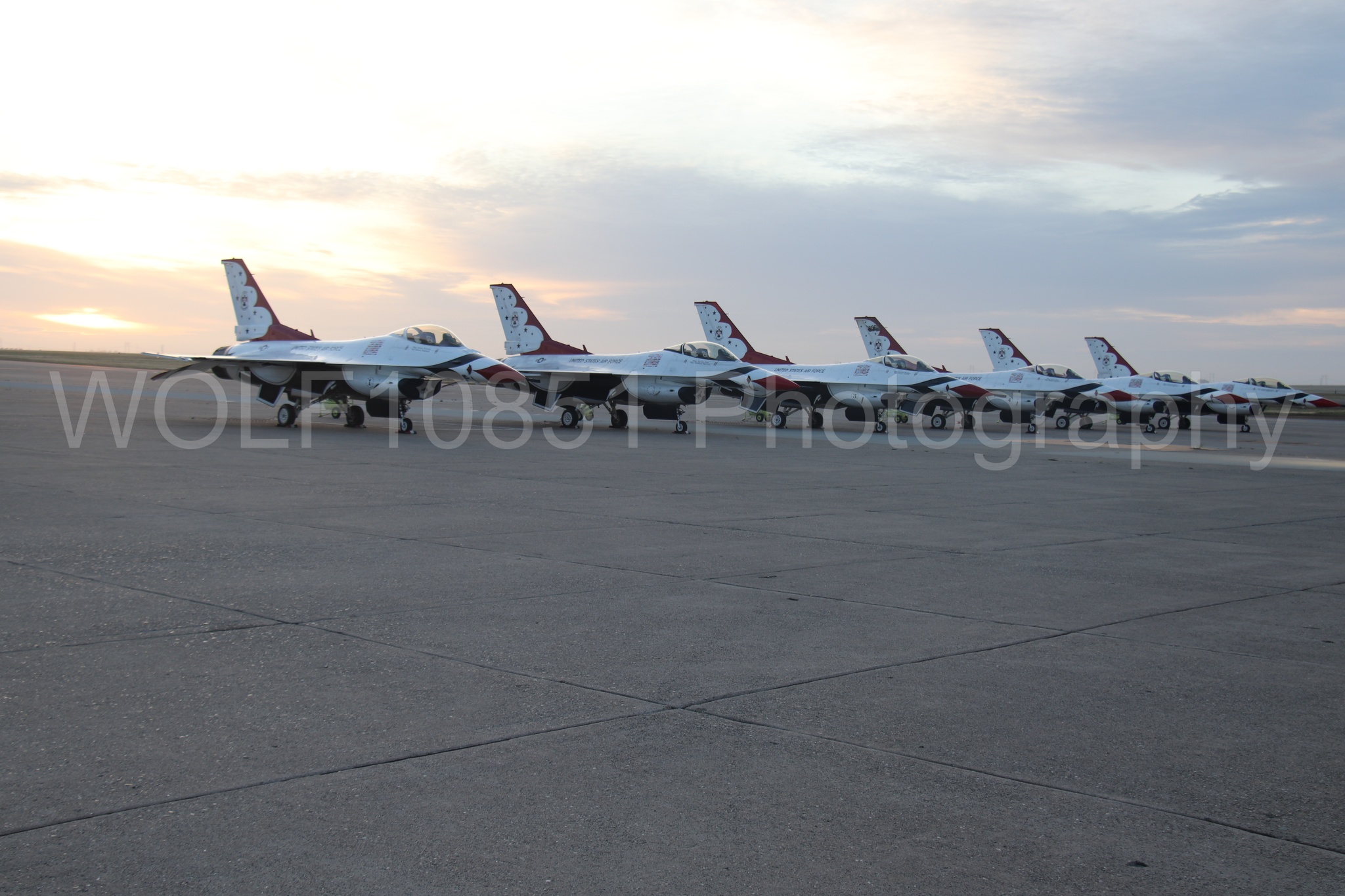 F-16 Fighting Falcon | Red White and Blue | Thunderbirds | WOLF10851 Photography
