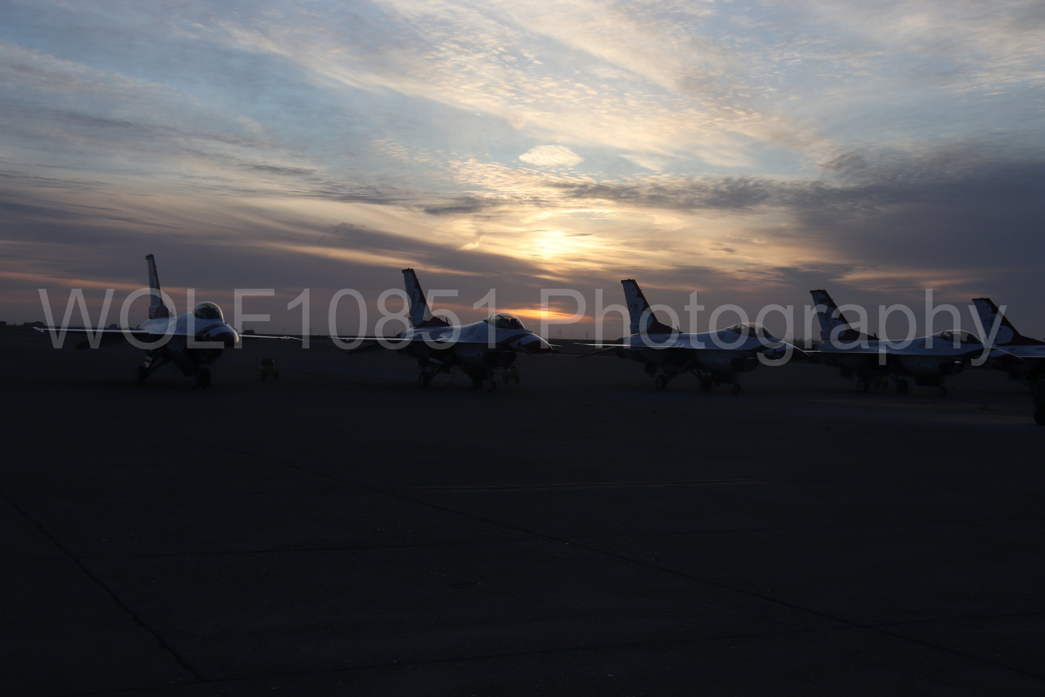 F-16 Fighting Falcon | Red White and Blue | Thunderbirds | WOLF10851 Photography