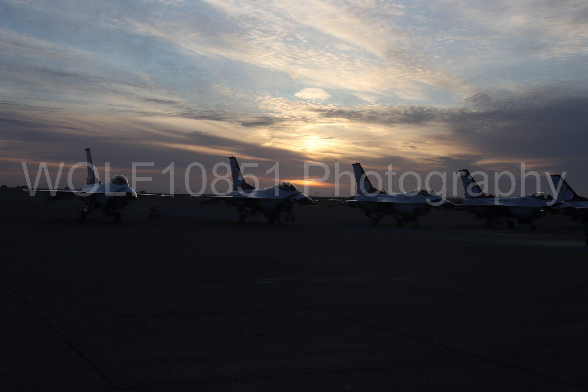 F-16 Fighting Falcon | Red White and Blue | Thunderbirds | WOLF10851 Photography