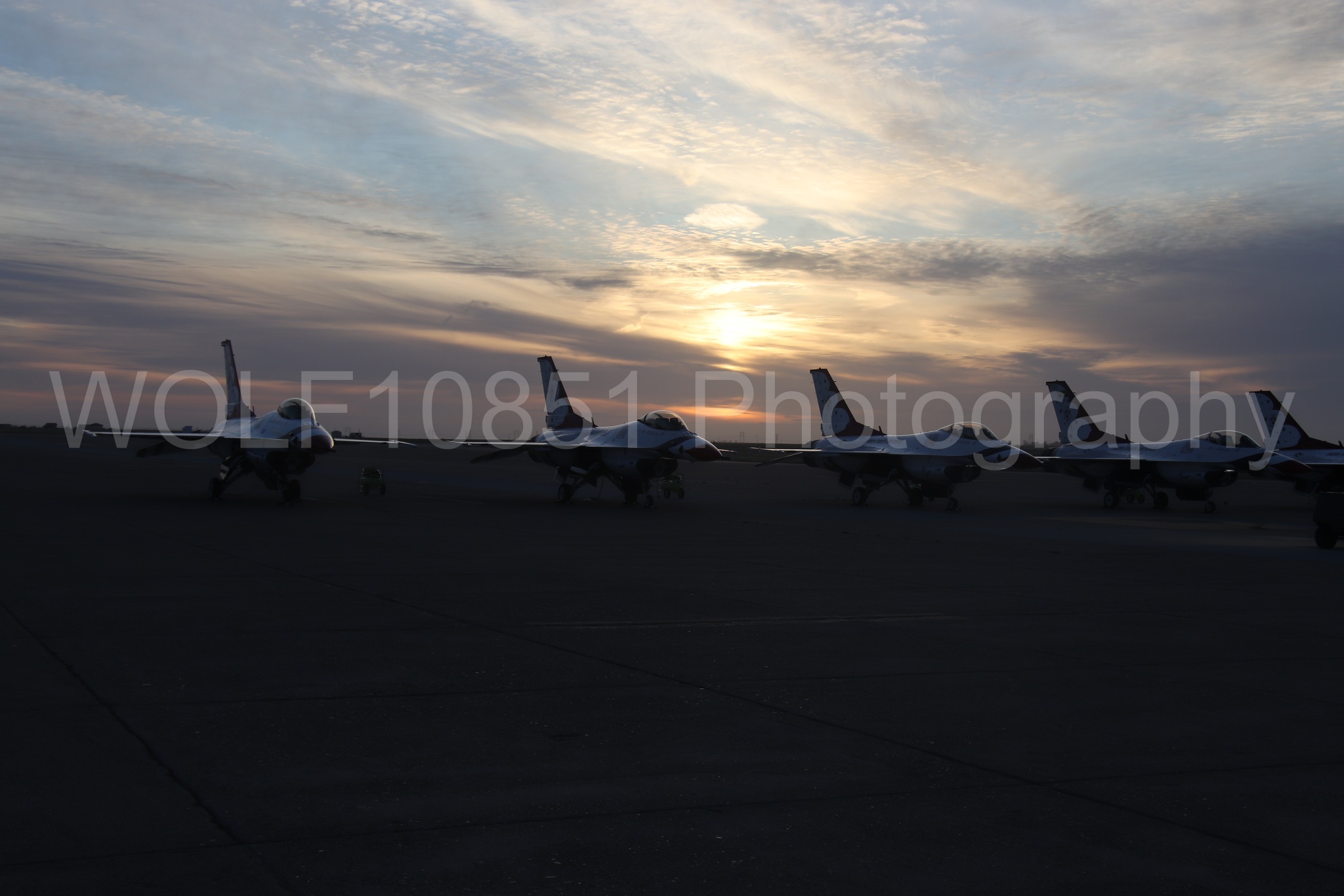 F-16 Fighting Falcon | Red White and Blue | Thunderbirds | WOLF10851 Photography