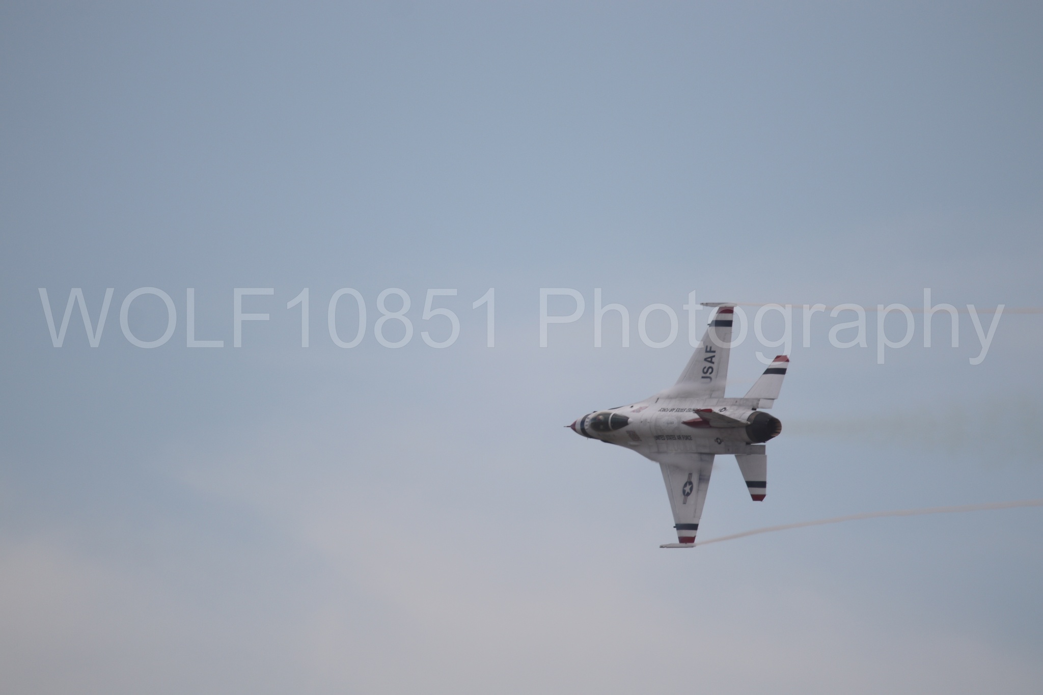 F-16 Fighting Falcon | Red White and Blue | Thunderbirds | WOLF10851 Photography