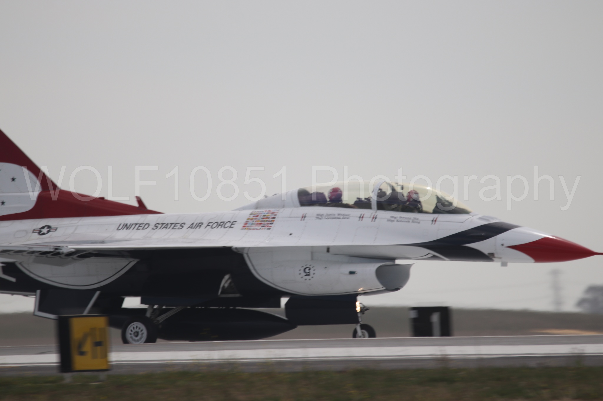 F-16 Fighting Falcon | Red White and Blue | Thunderbirds | WOLF10851 Photography