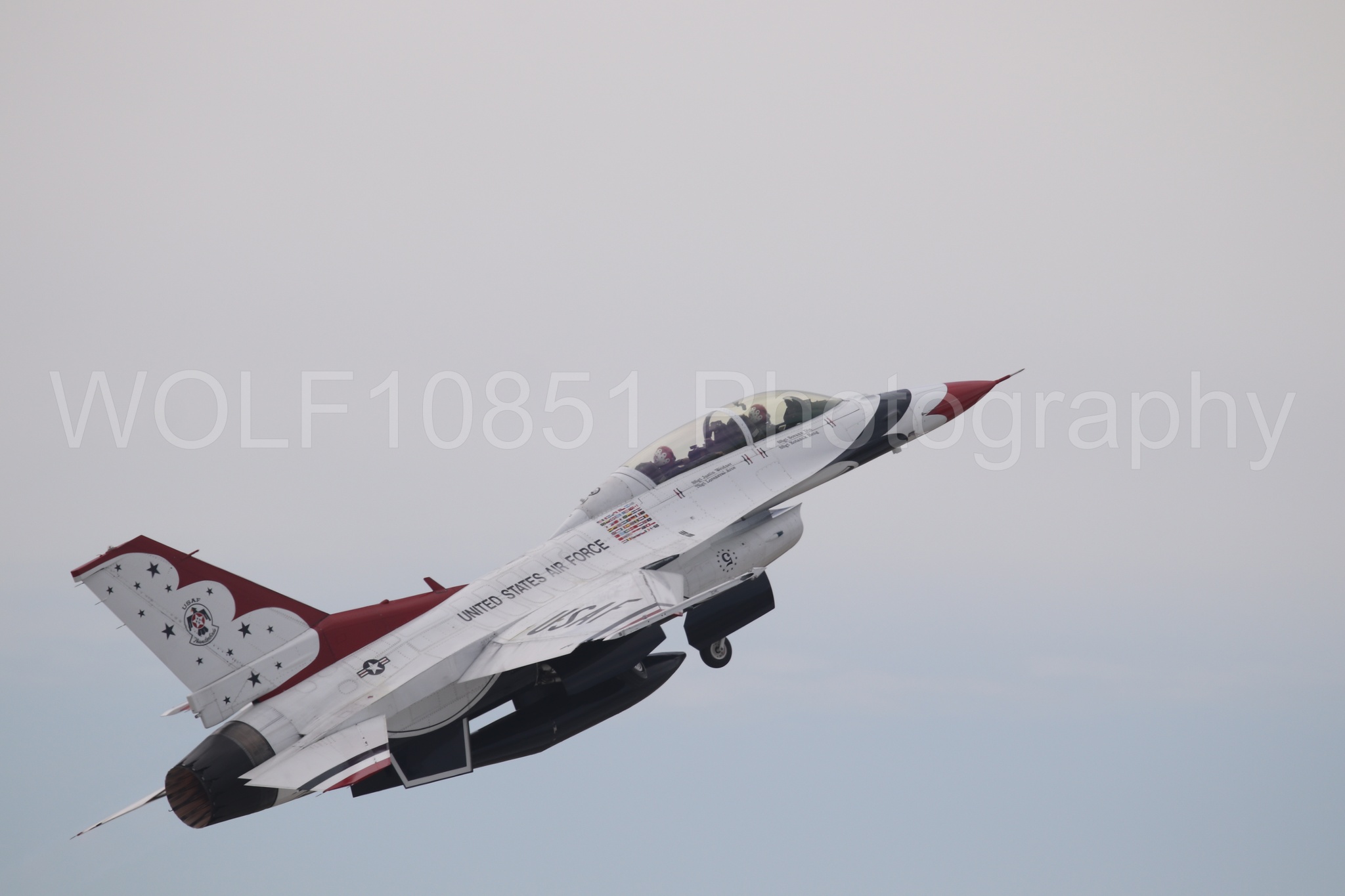 F-16 Fighting Falcon | Red White and Blue | Thunderbirds | WOLF10851 Photography