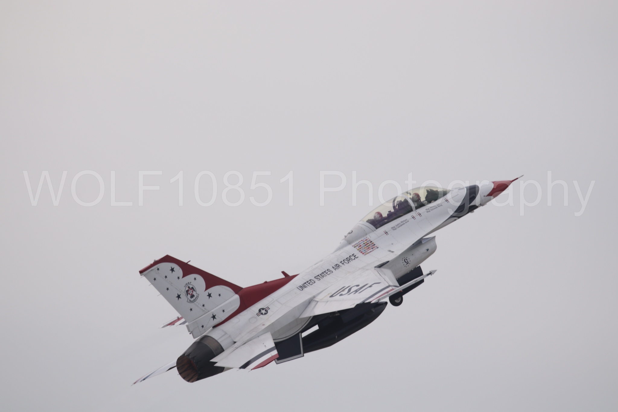 F-16 Fighting Falcon | Red White and Blue | Thunderbirds | WOLF10851 Photography