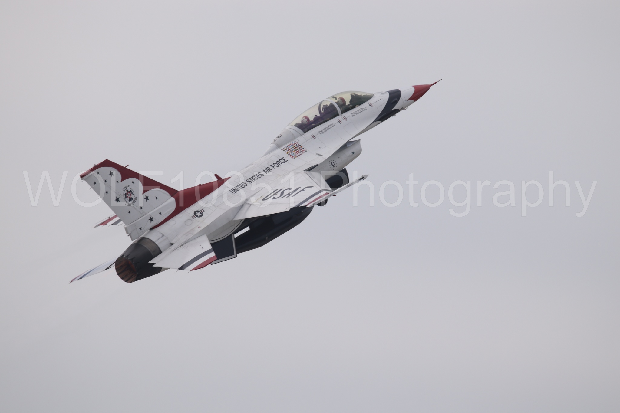 F-16 Fighting Falcon | Red White and Blue | Thunderbirds | WOLF10851 Photography