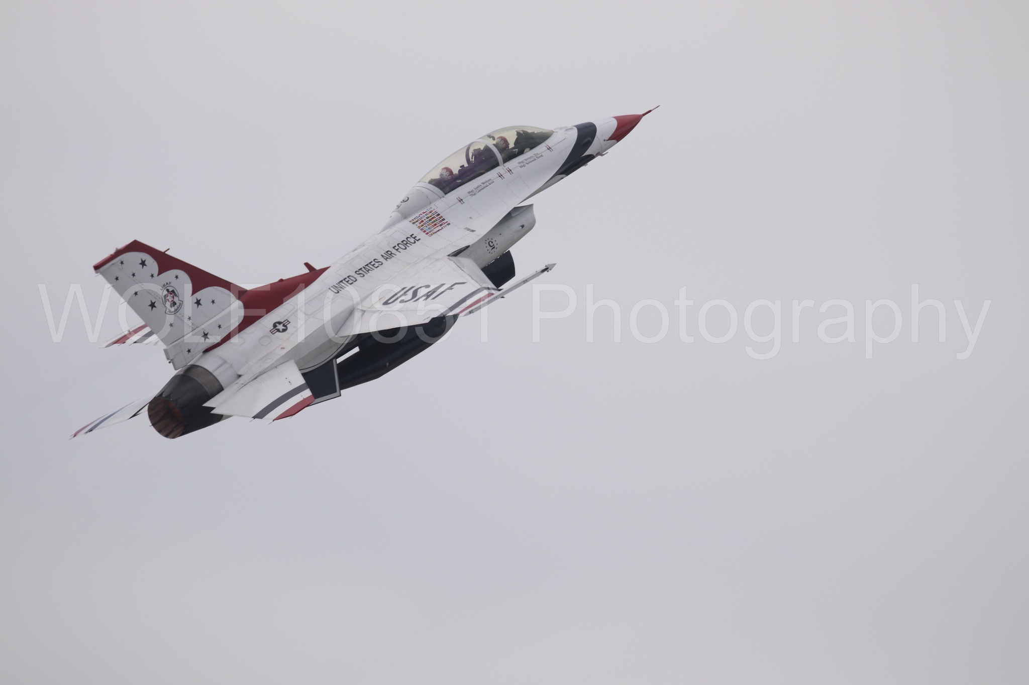 F-16 Fighting Falcon | Red White and Blue | Thunderbirds | WOLF10851 Photography