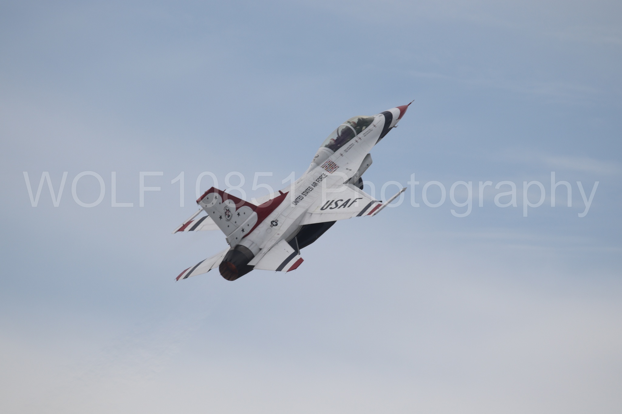 F-16 Fighting Falcon | Red White and Blue | Thunderbirds | WOLF10851 Photography