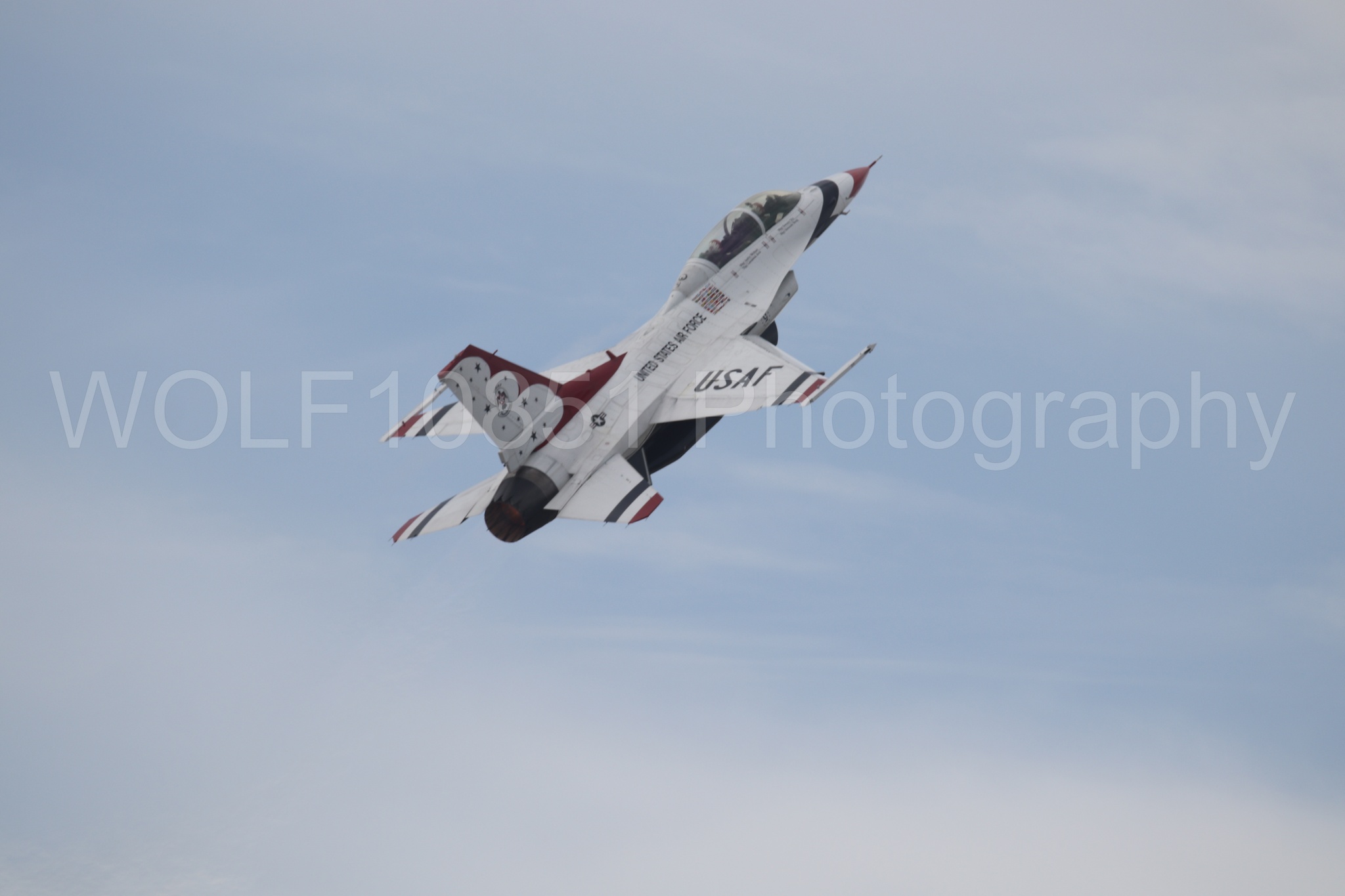 F-16 Fighting Falcon | Red White and Blue | Thunderbirds | WOLF10851 Photography