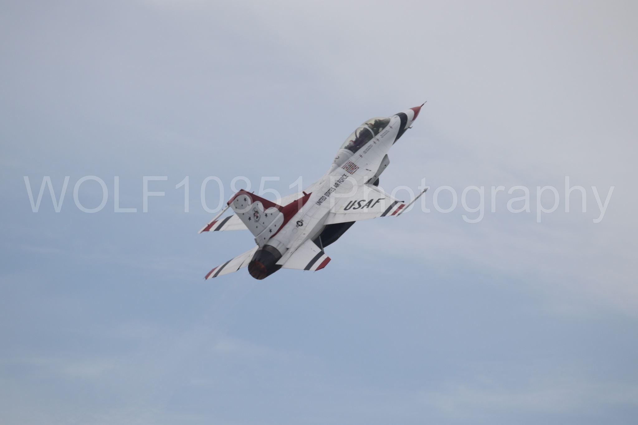 F-16 Fighting Falcon | Red White and Blue | Thunderbirds | WOLF10851 Photography