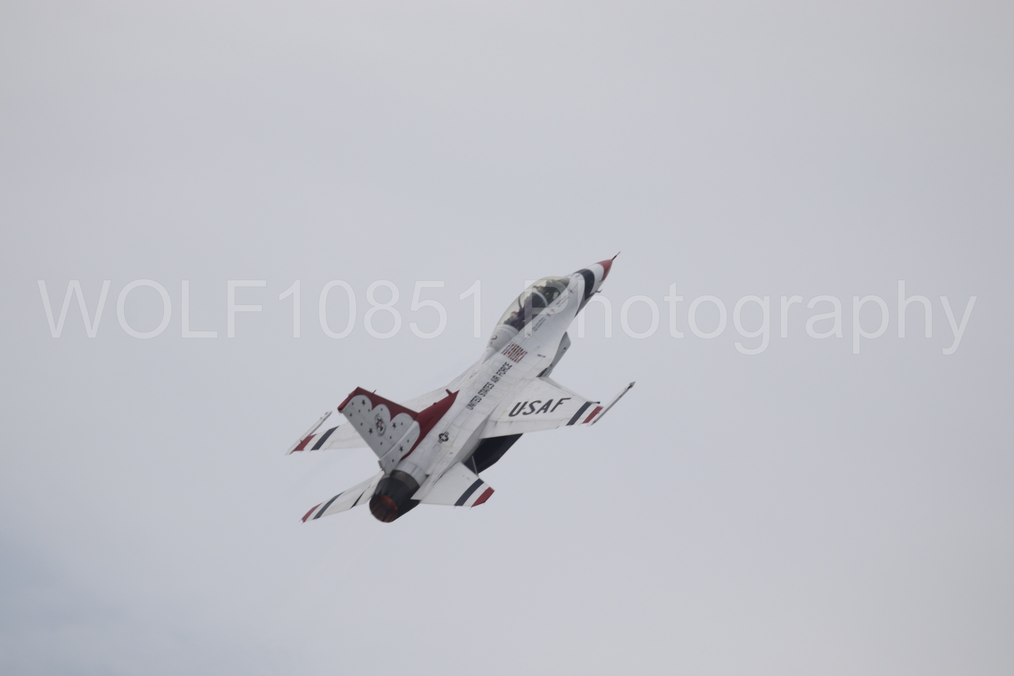 F-16 Fighting Falcon | Red White and Blue | Thunderbirds | WOLF10851 Photography