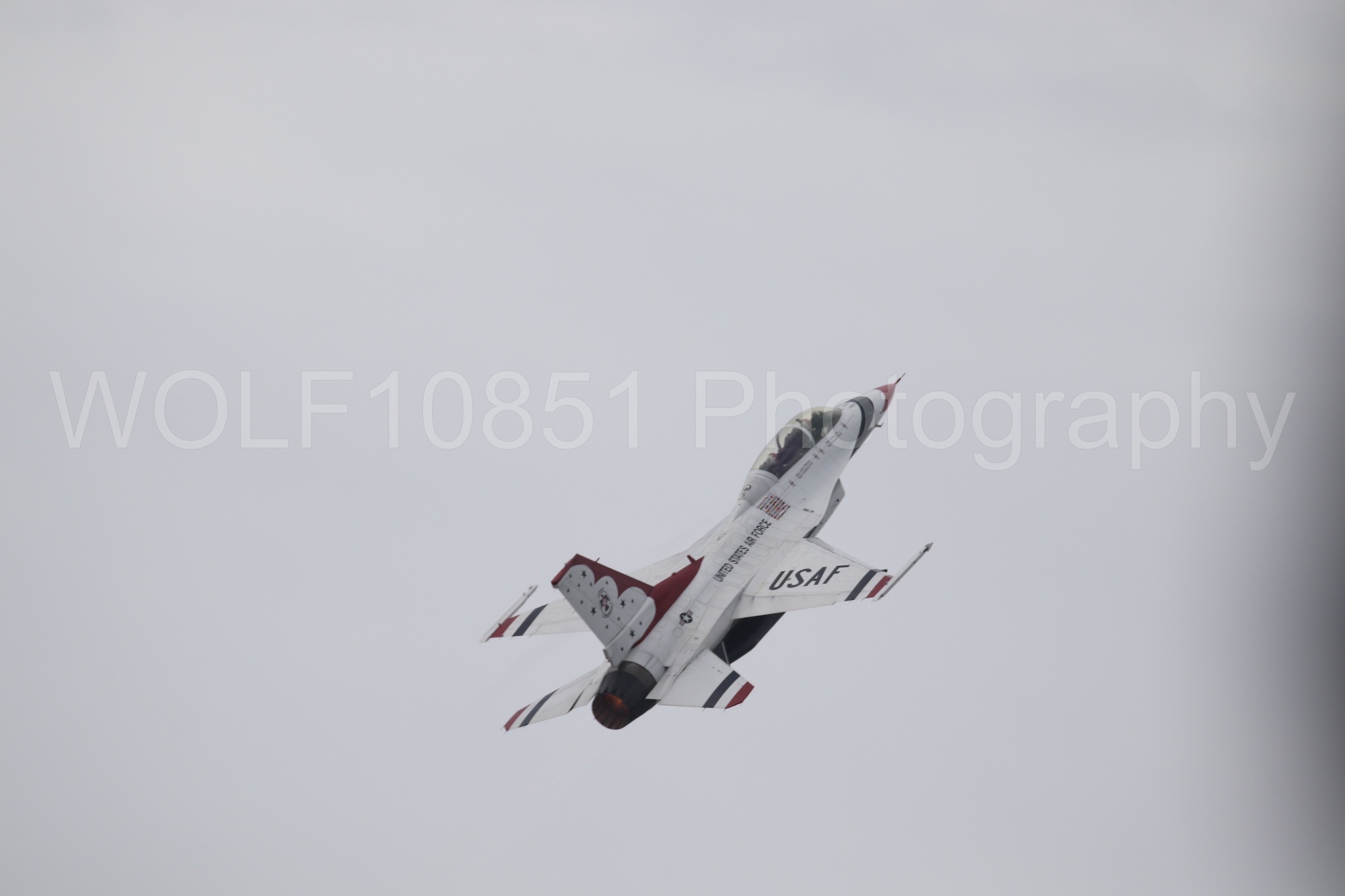 F-16 Fighting Falcon | Red White and Blue | Thunderbirds | WOLF10851 Photography