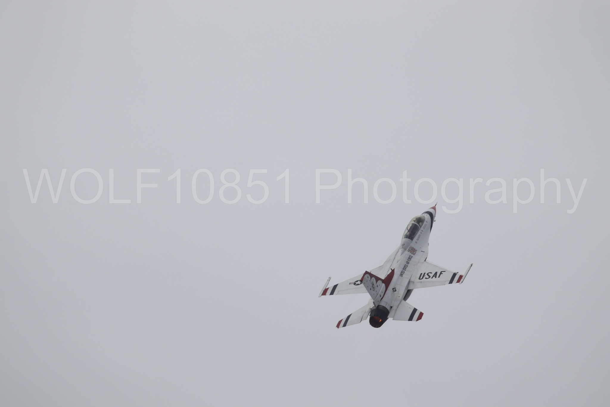 F-16 Fighting Falcon | Red White and Blue | Thunderbirds | WOLF10851 Photography