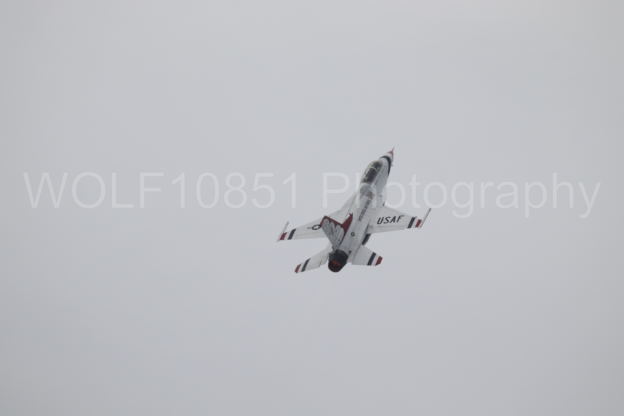 F-16 Fighting Falcon | Red White and Blue | Thunderbirds | WOLF10851 Photography