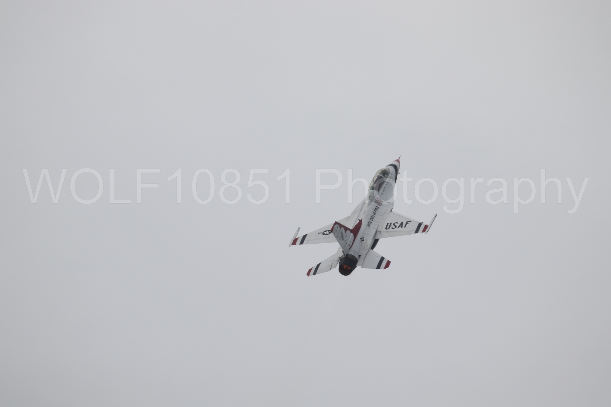 F-16 Fighting Falcon | Red White and Blue | Thunderbirds | WOLF10851 Photography