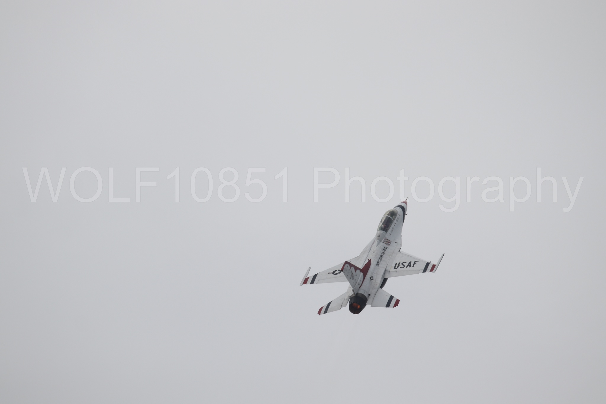 F-16 Fighting Falcon | Red White and Blue | Thunderbirds | WOLF10851 Photography