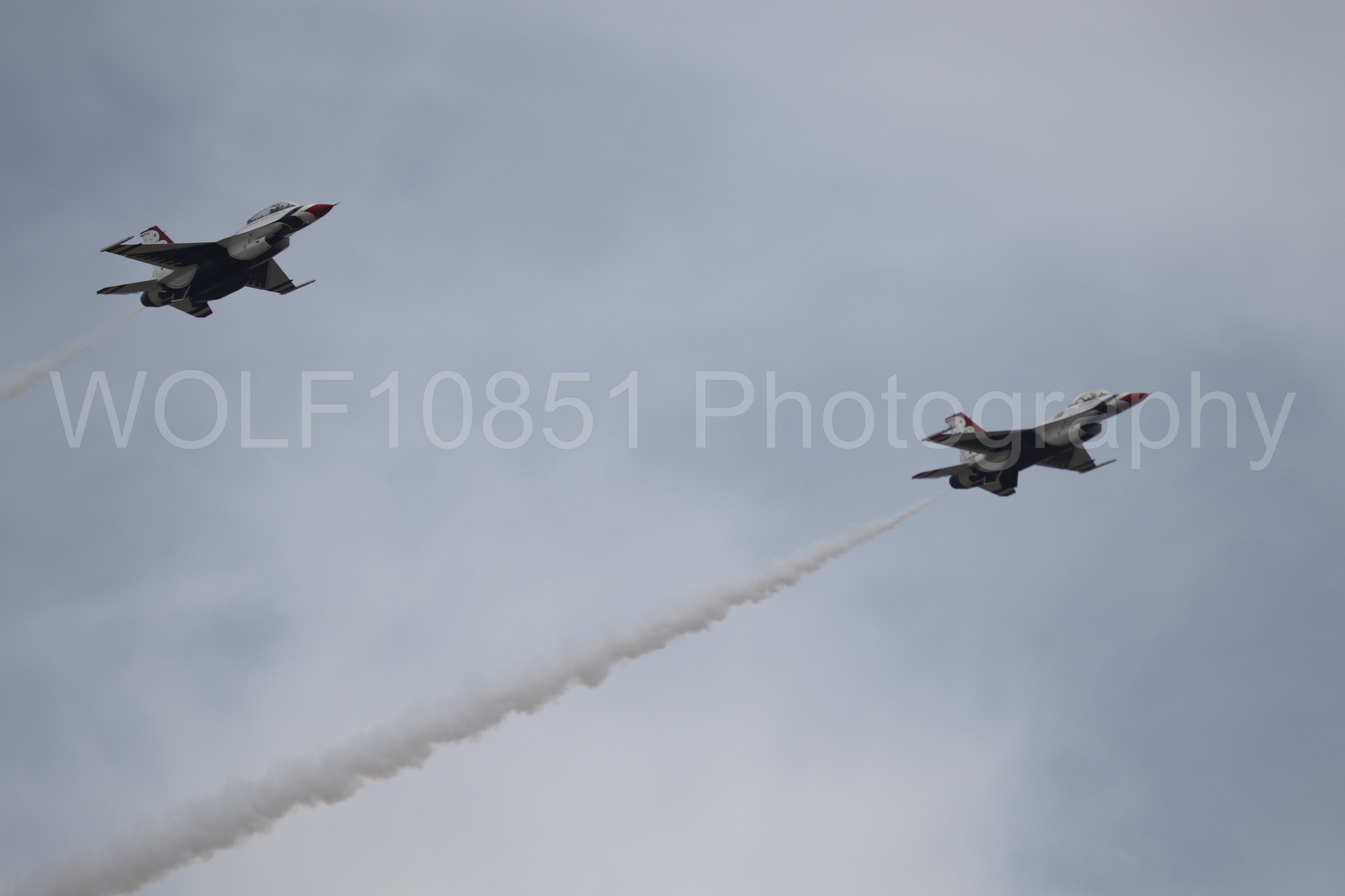F-16 Fighting Falcon | Red White and Blue | Thunderbirds | WOLF10851 Photography