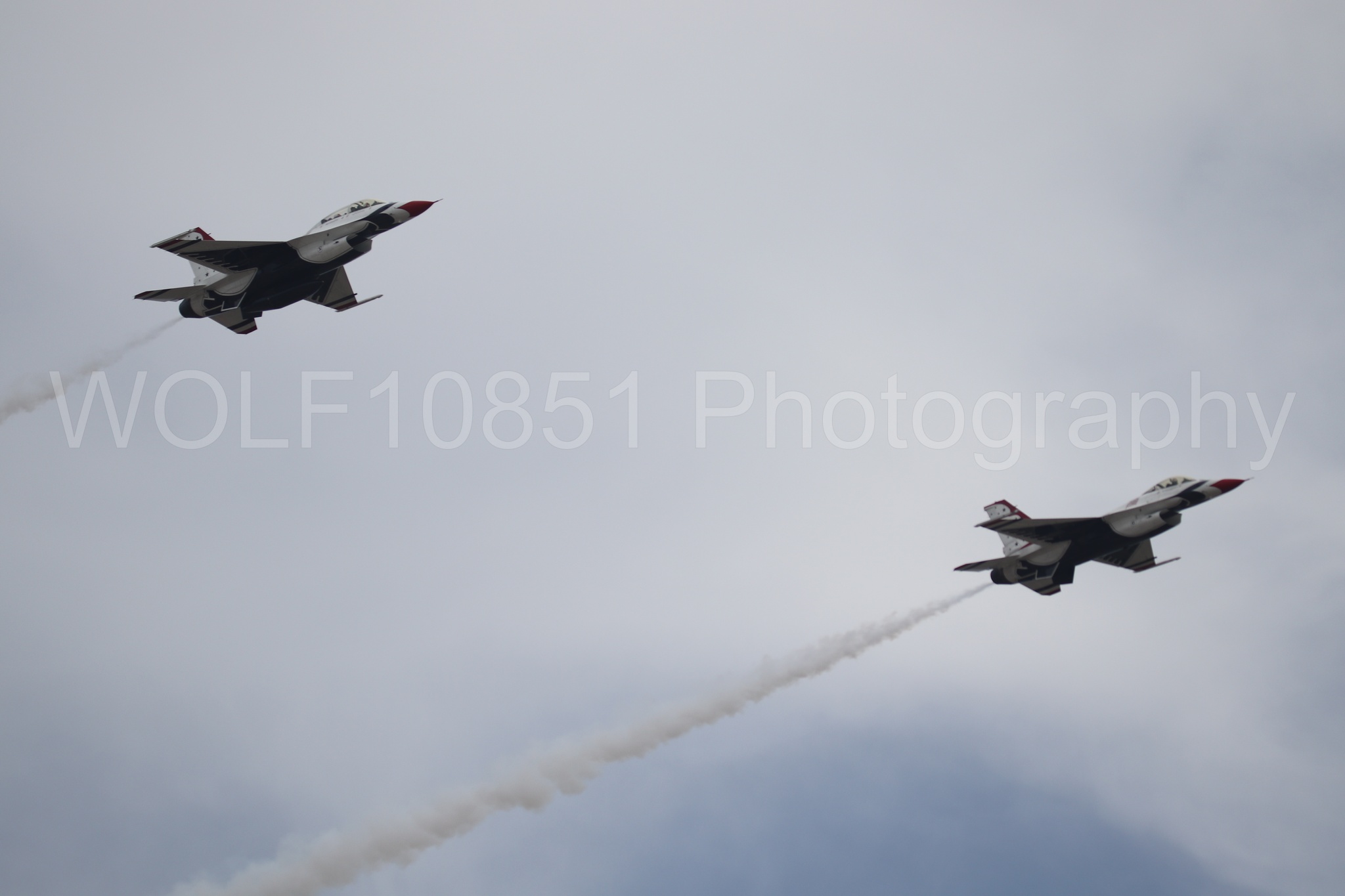 F-16 Fighting Falcon | Red White and Blue | Thunderbirds | WOLF10851 Photography