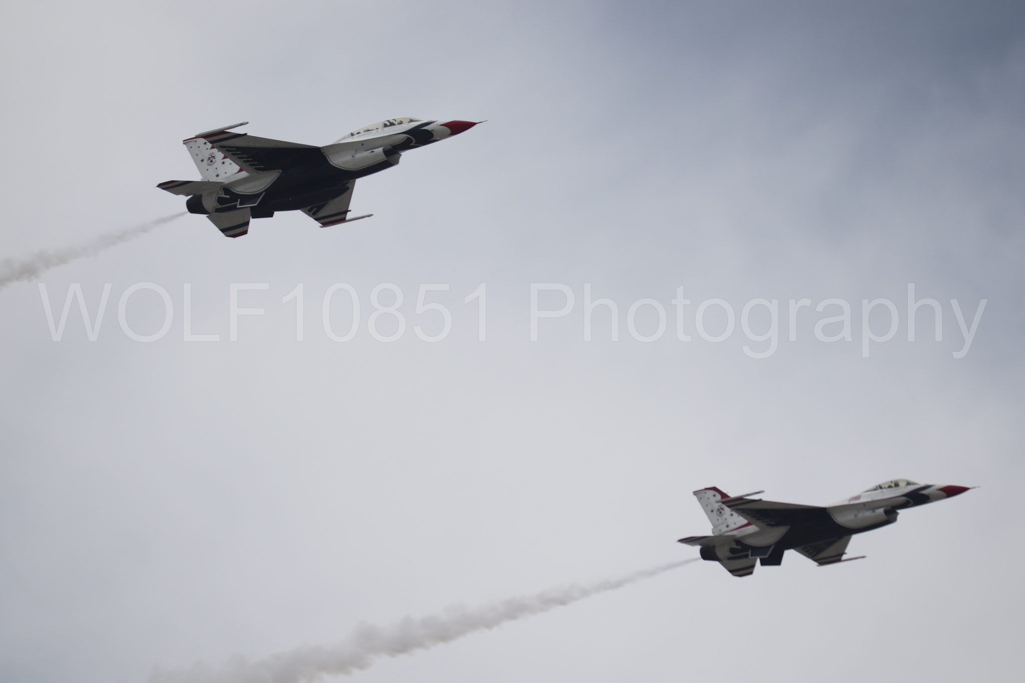 F-16 Fighting Falcon | Red White and Blue | Thunderbirds | WOLF10851 Photography