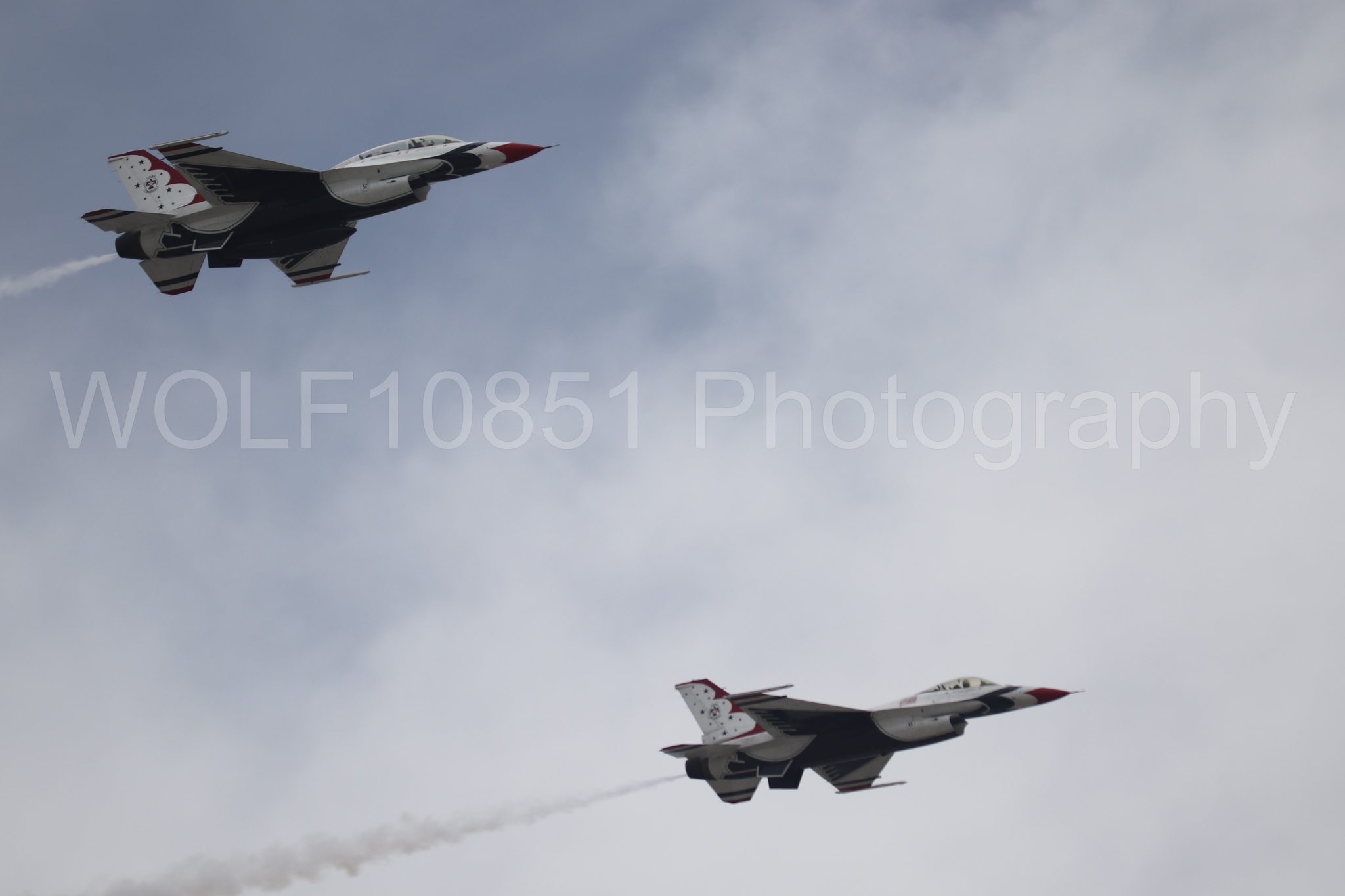F-16 Fighting Falcon | Red White and Blue | Thunderbirds | WOLF10851 Photography
