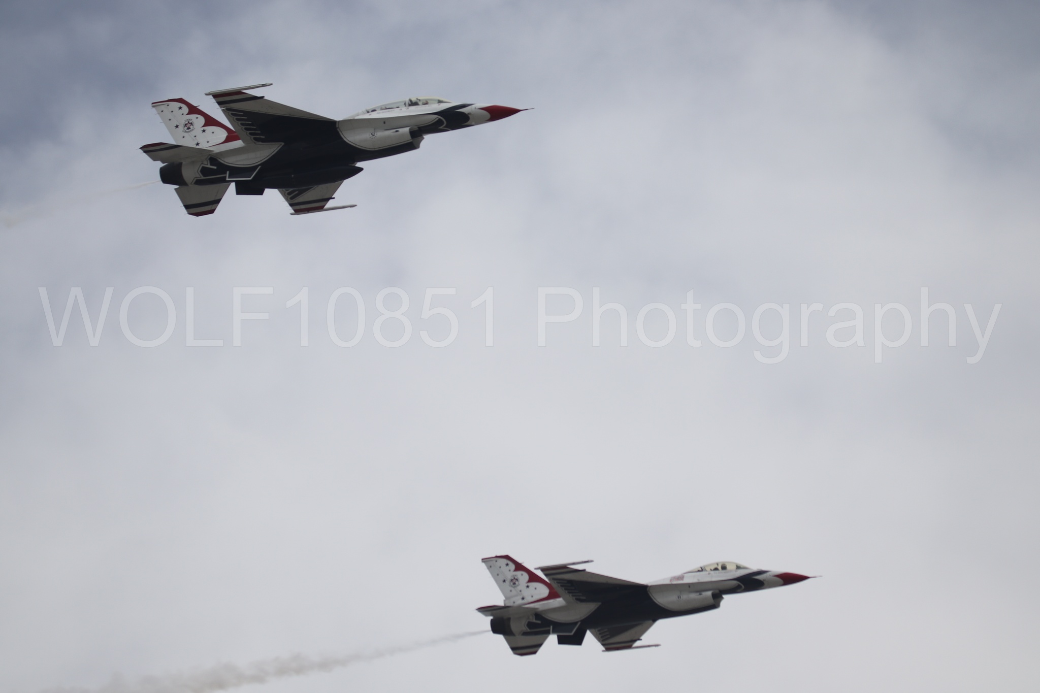 F-16 Fighting Falcon | Red White and Blue | Thunderbirds | WOLF10851 Photography