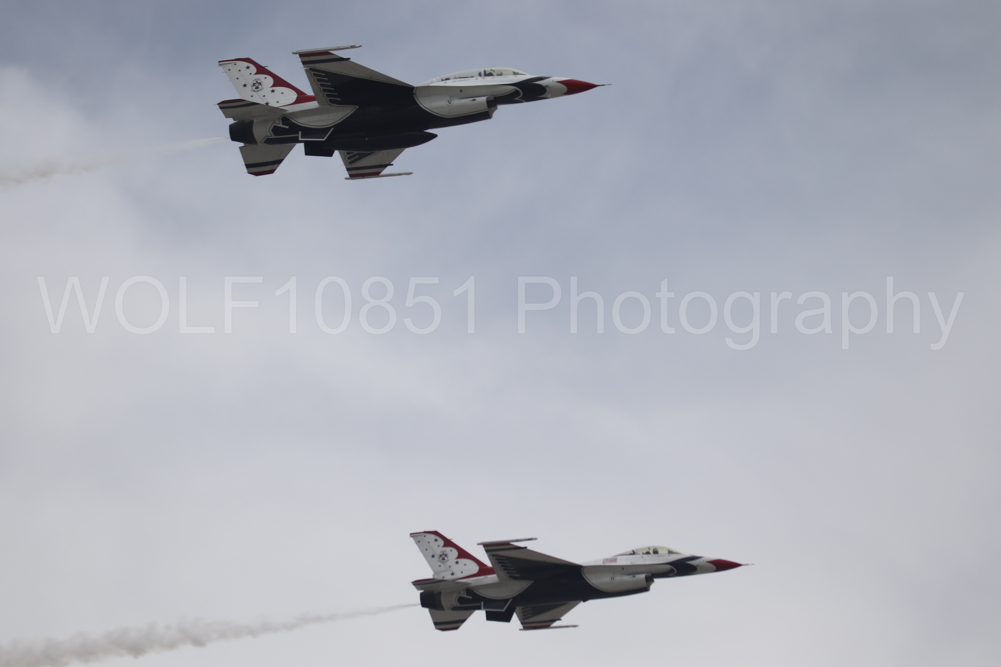 F-16 Fighting Falcon | Red White and Blue | Thunderbirds | WOLF10851 Photography