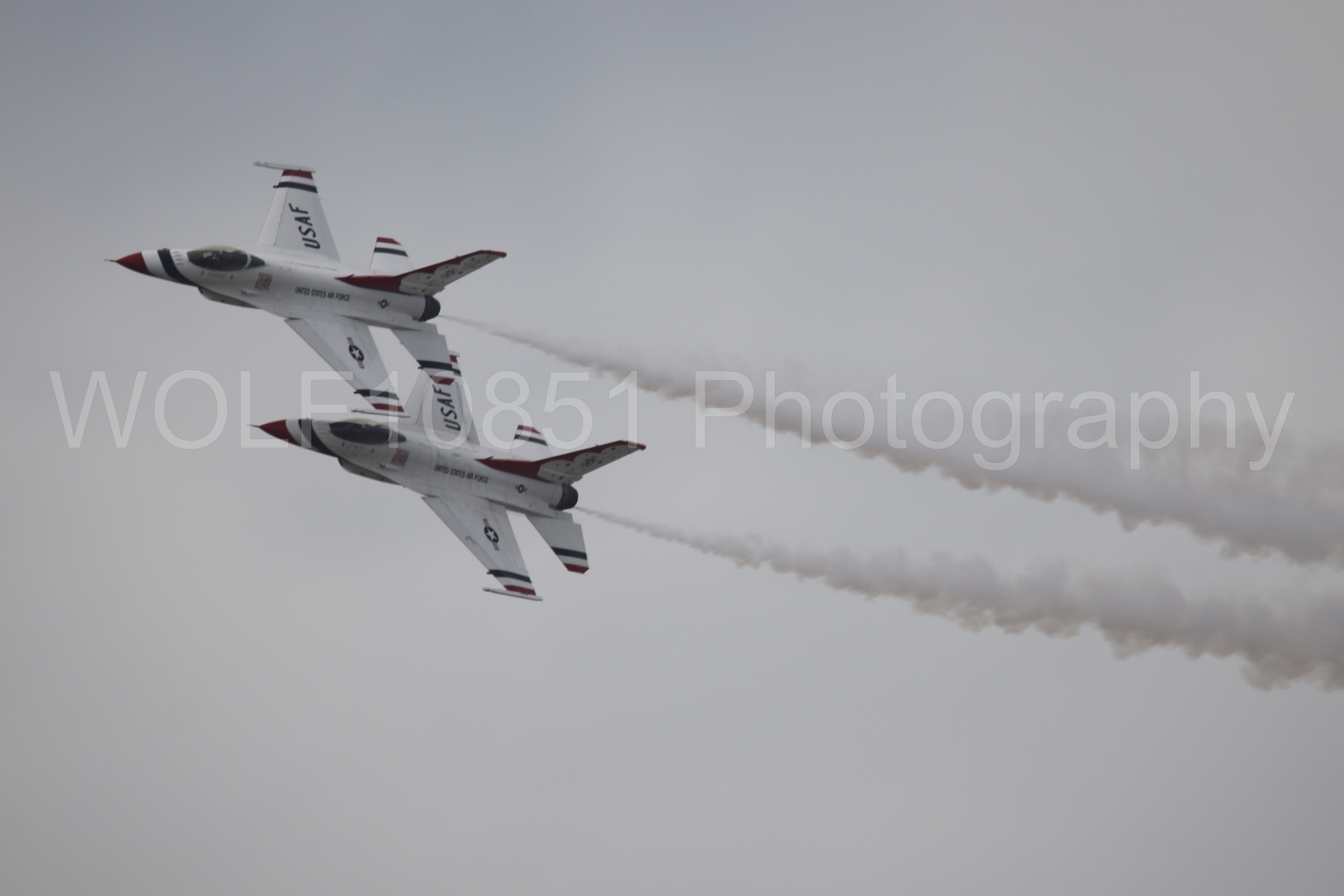F-16 Fighting Falcon | Red White and Blue | Thunderbirds | WOLF10851 Photography