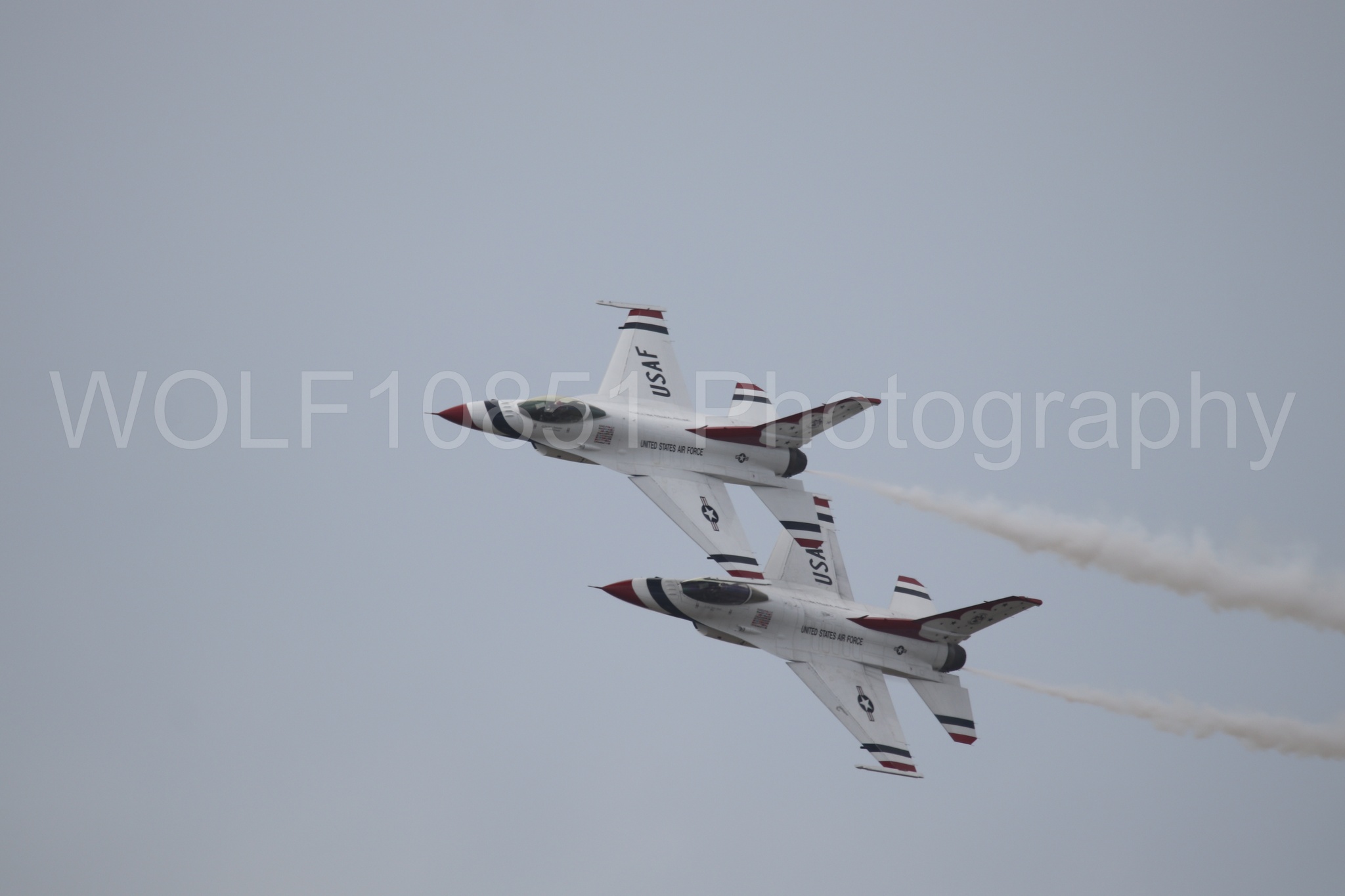 F-16 Fighting Falcon | Red White and Blue | Thunderbirds | WOLF10851 Photography