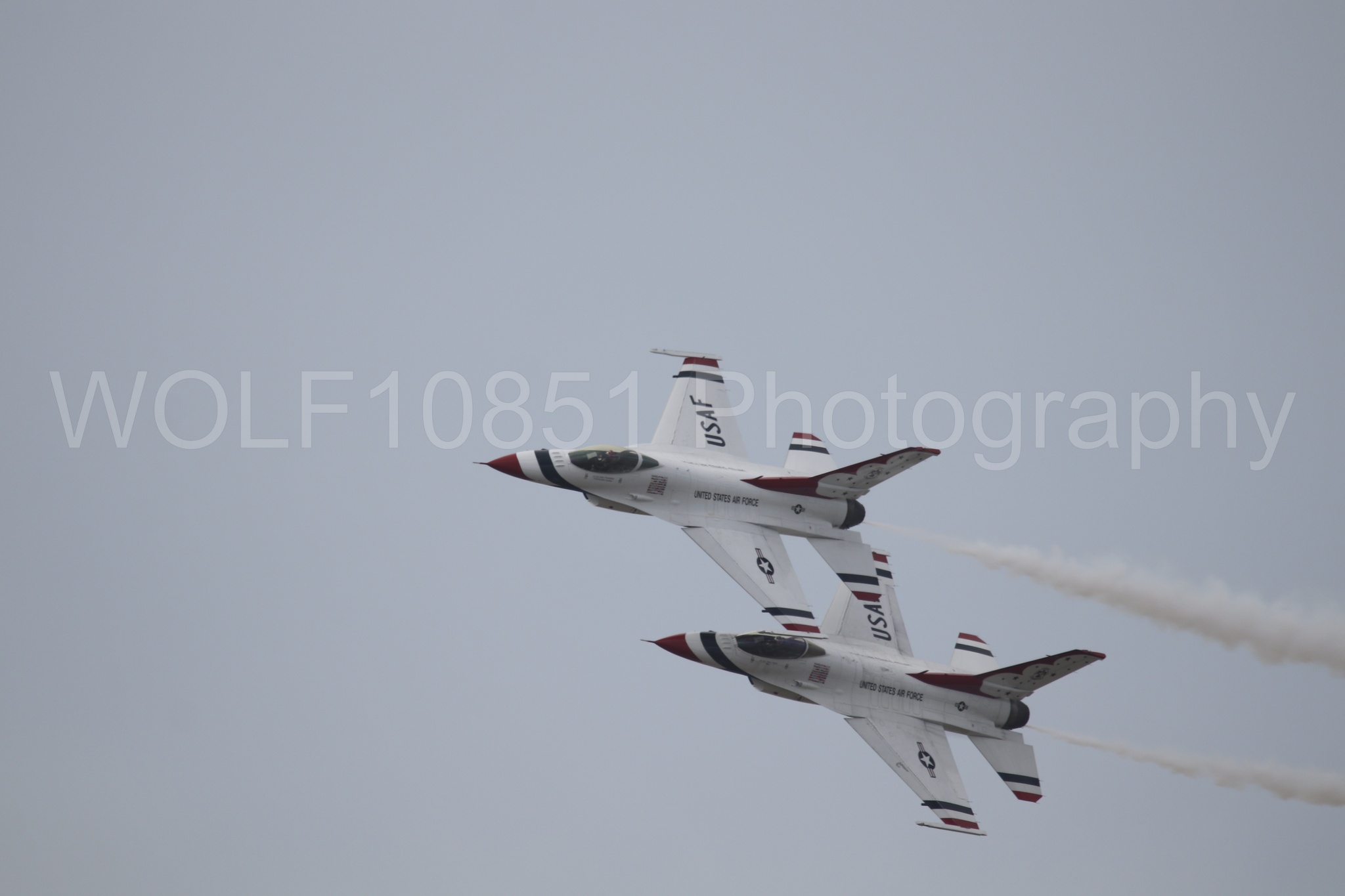 F-16 Fighting Falcon | Red White and Blue | Thunderbirds | WOLF10851 Photography
