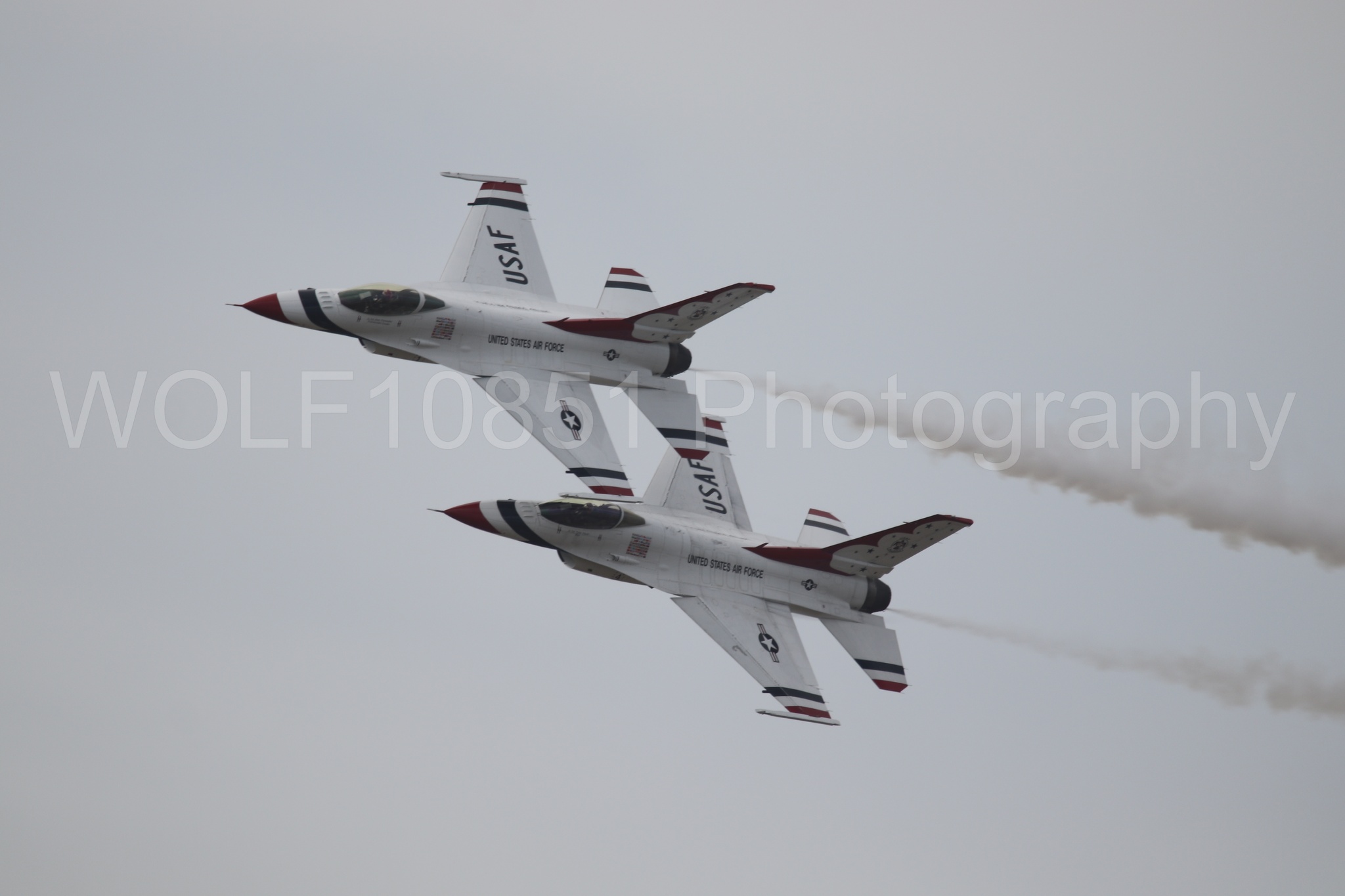 F-16 Fighting Falcon | Red White and Blue | Thunderbirds | WOLF10851 Photography