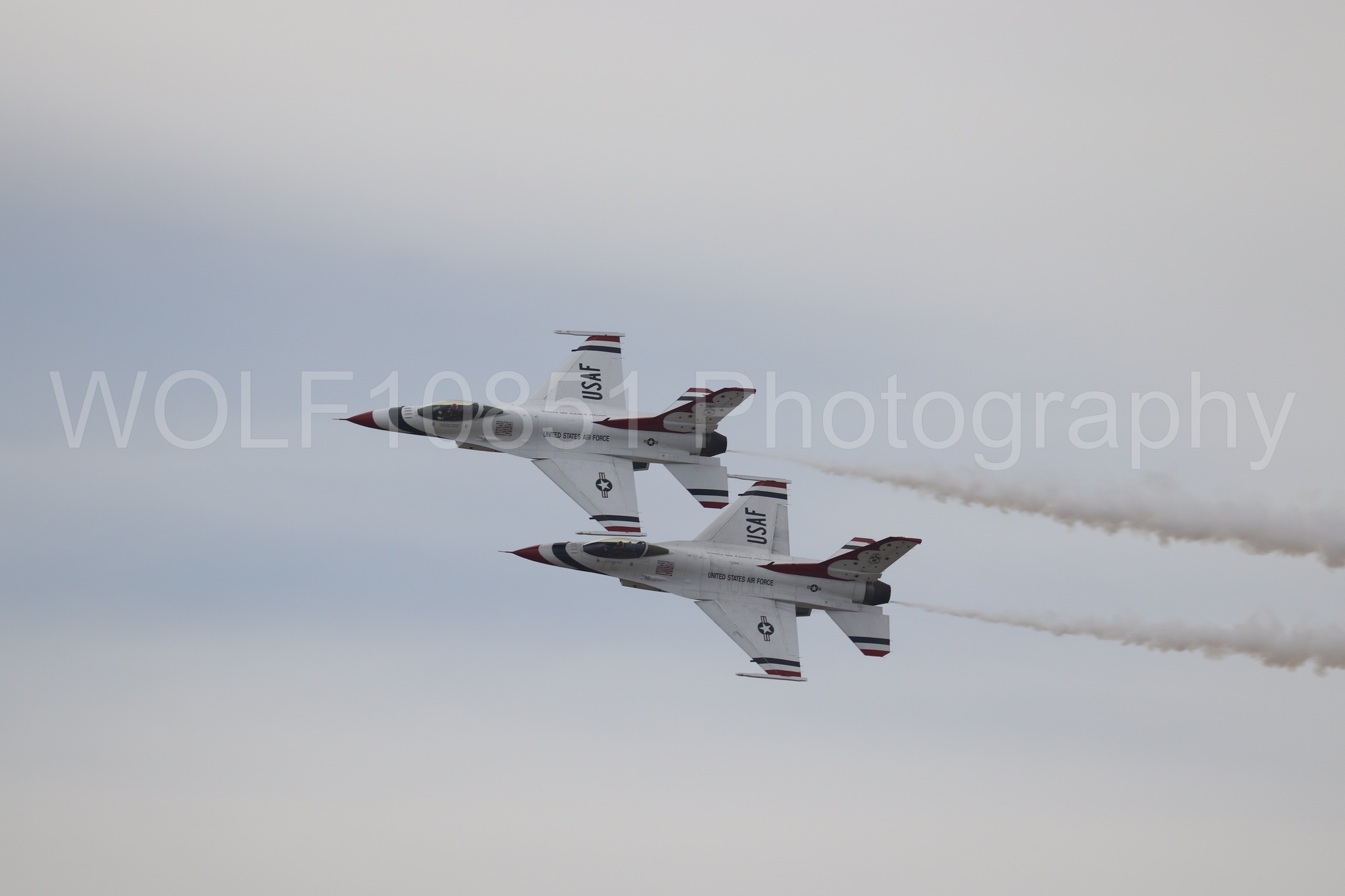 F-16 Fighting Falcon | Red White and Blue | Thunderbirds | WOLF10851 Photography